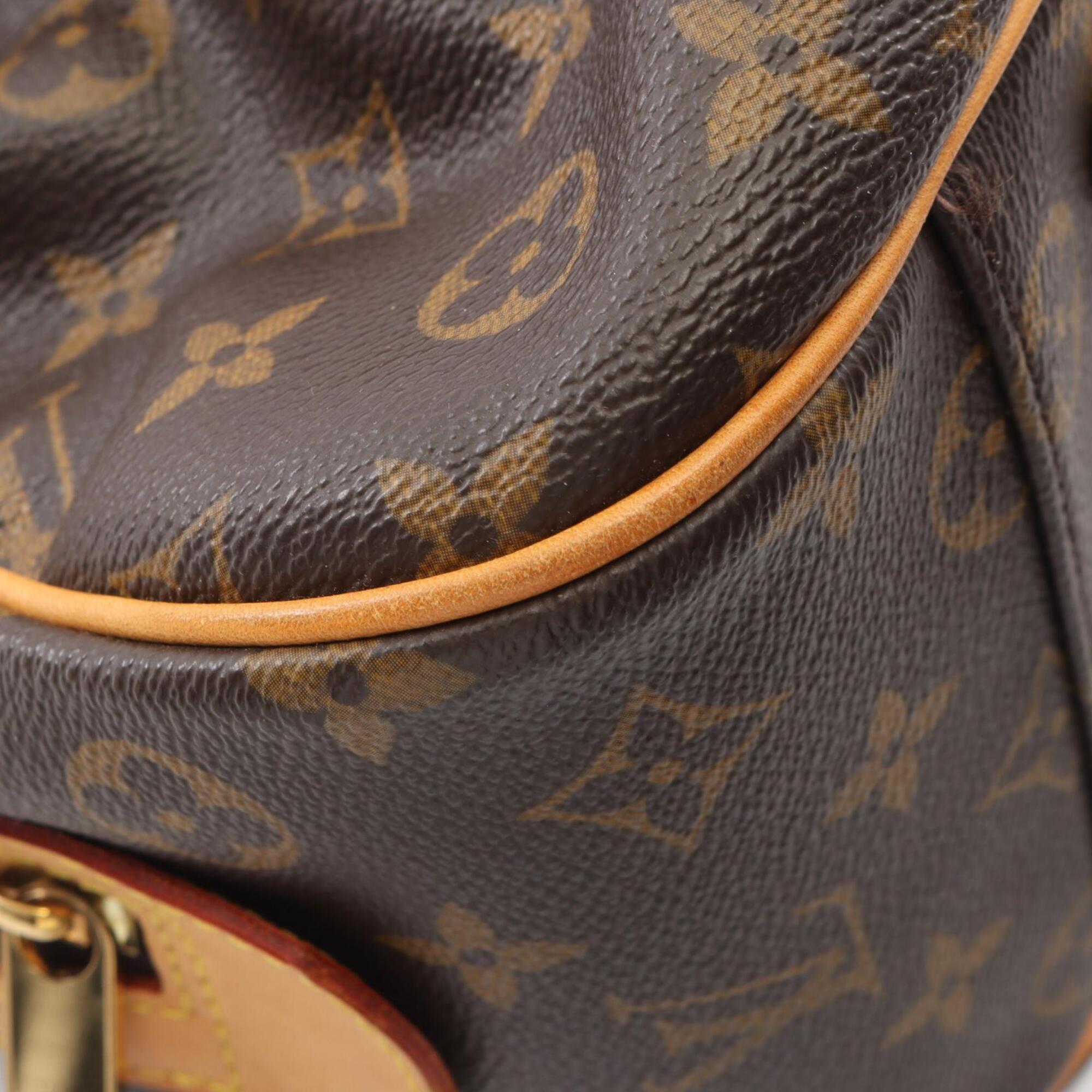 Louis Vuitton Brown Monogram Coated Canvas Handbag (Pre-Owned)
