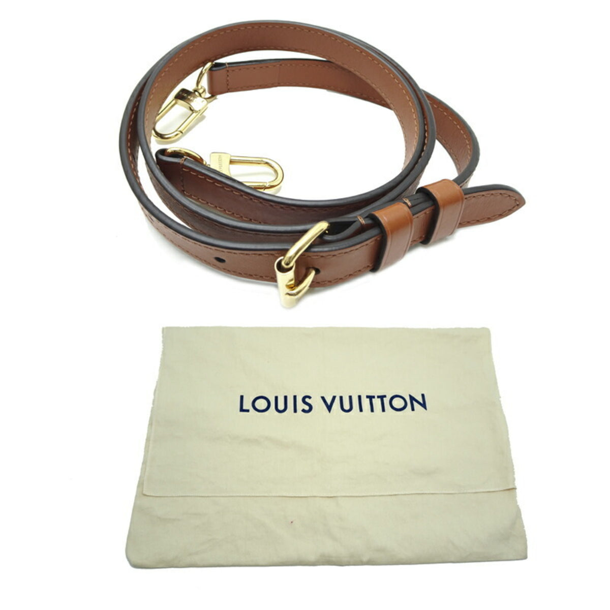 Louis Vuitton Brown White Monogram Handbag (Pre-Owned)