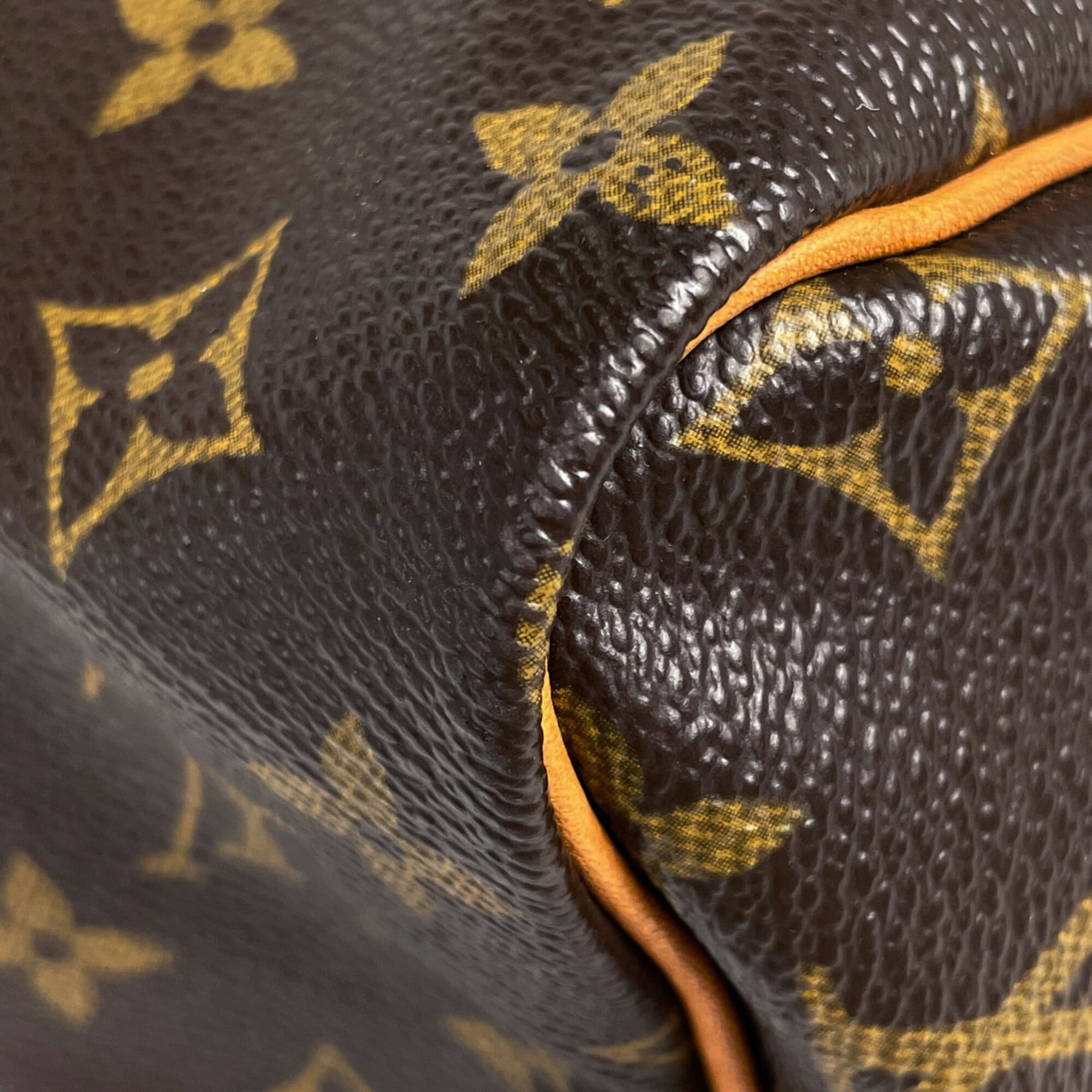Louis Vuitton Brown Monogram Boston Bag Handbag (Pre-Owned)