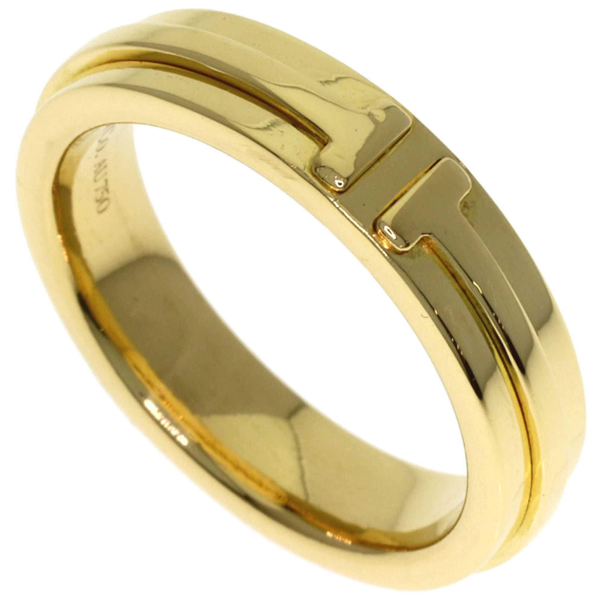 Tiffany Yellow Gold (18K) Band Ring (Pre-Owned)