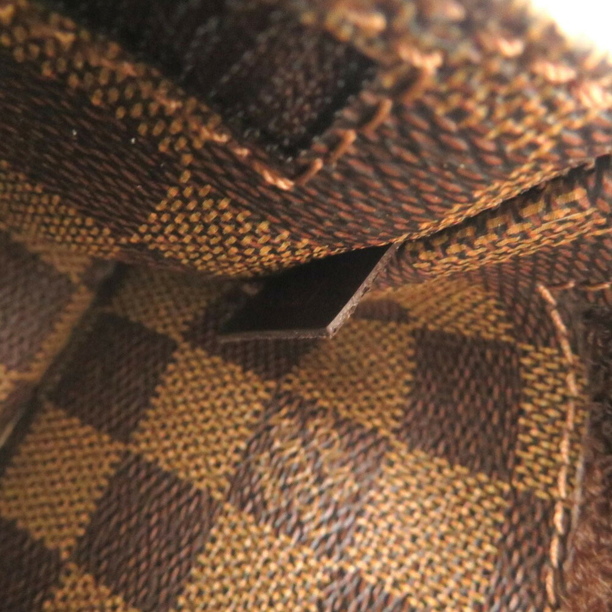 Louis Vuitton Ebene Damier Canvas Sling Bag (Pre-Owned)