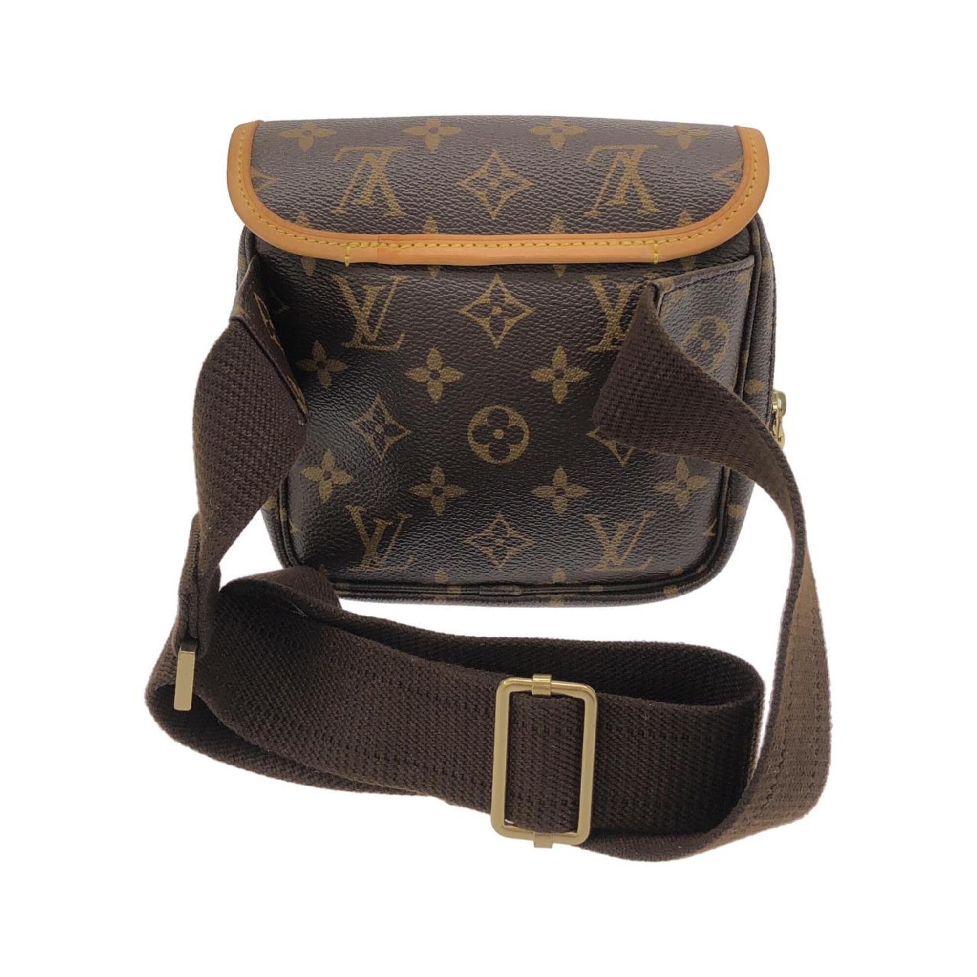 Louis Vuitton Marron Coated Canvas Shoulder Bag (Pre-Owned)