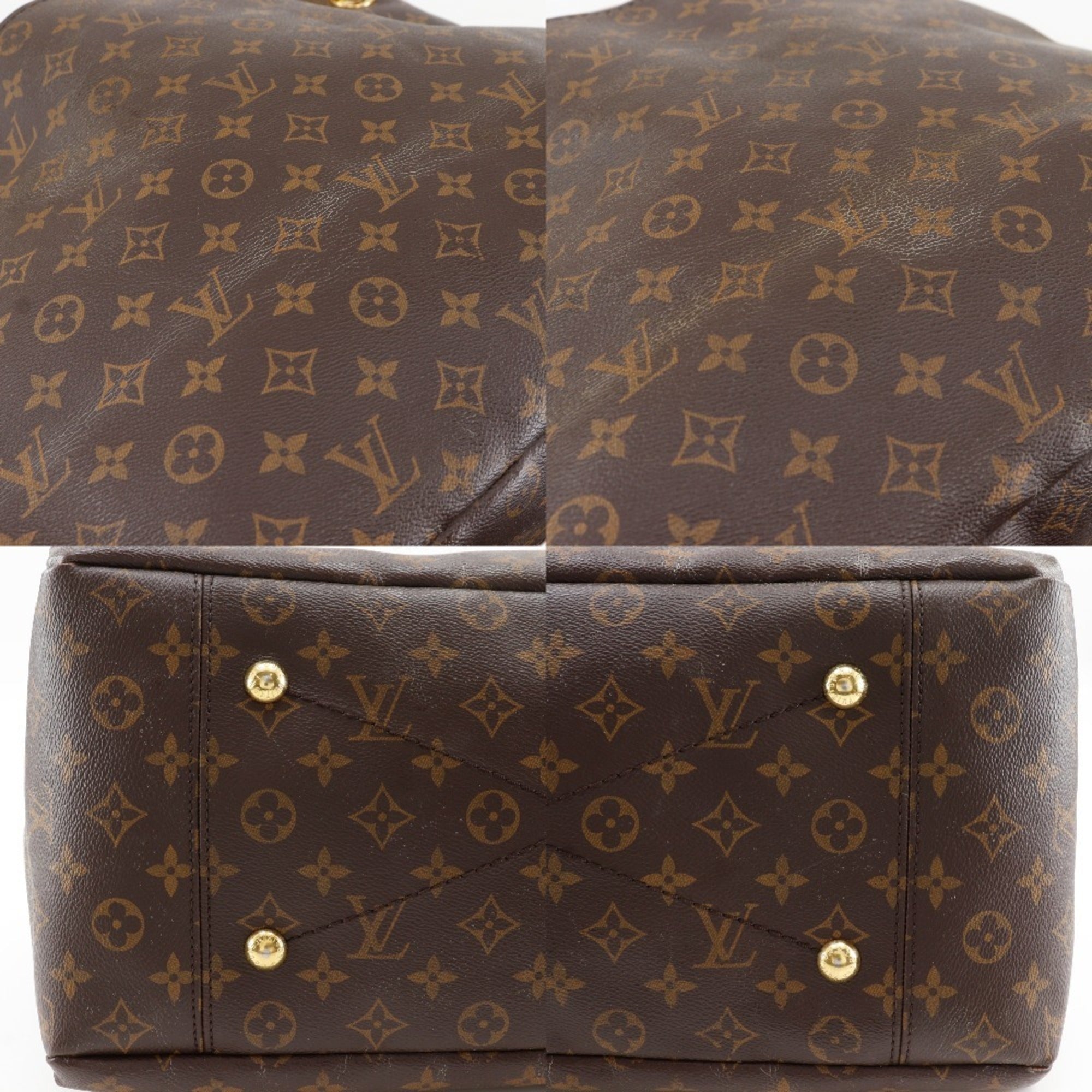 Louis Vuitton Brown Monogram Monogram Shoulder Bag (Pre-Owned)