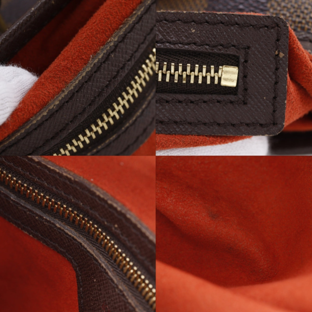 Louis Vuitton Brown Damier Canvas Tote Bag (Pre-Owned)