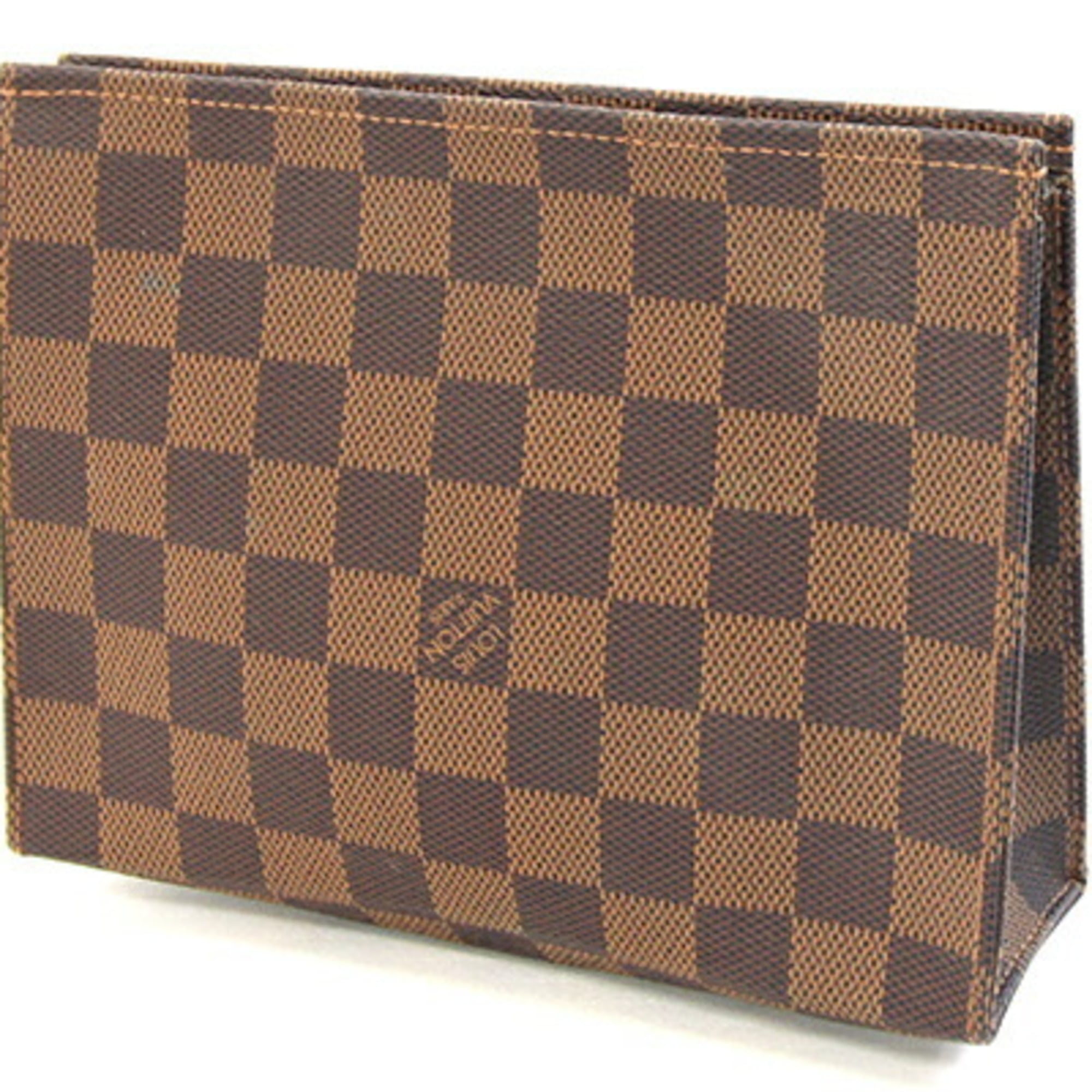 Louis Vuitton Damier Damier Canvas Ebene Handbag (Pre-Owned)