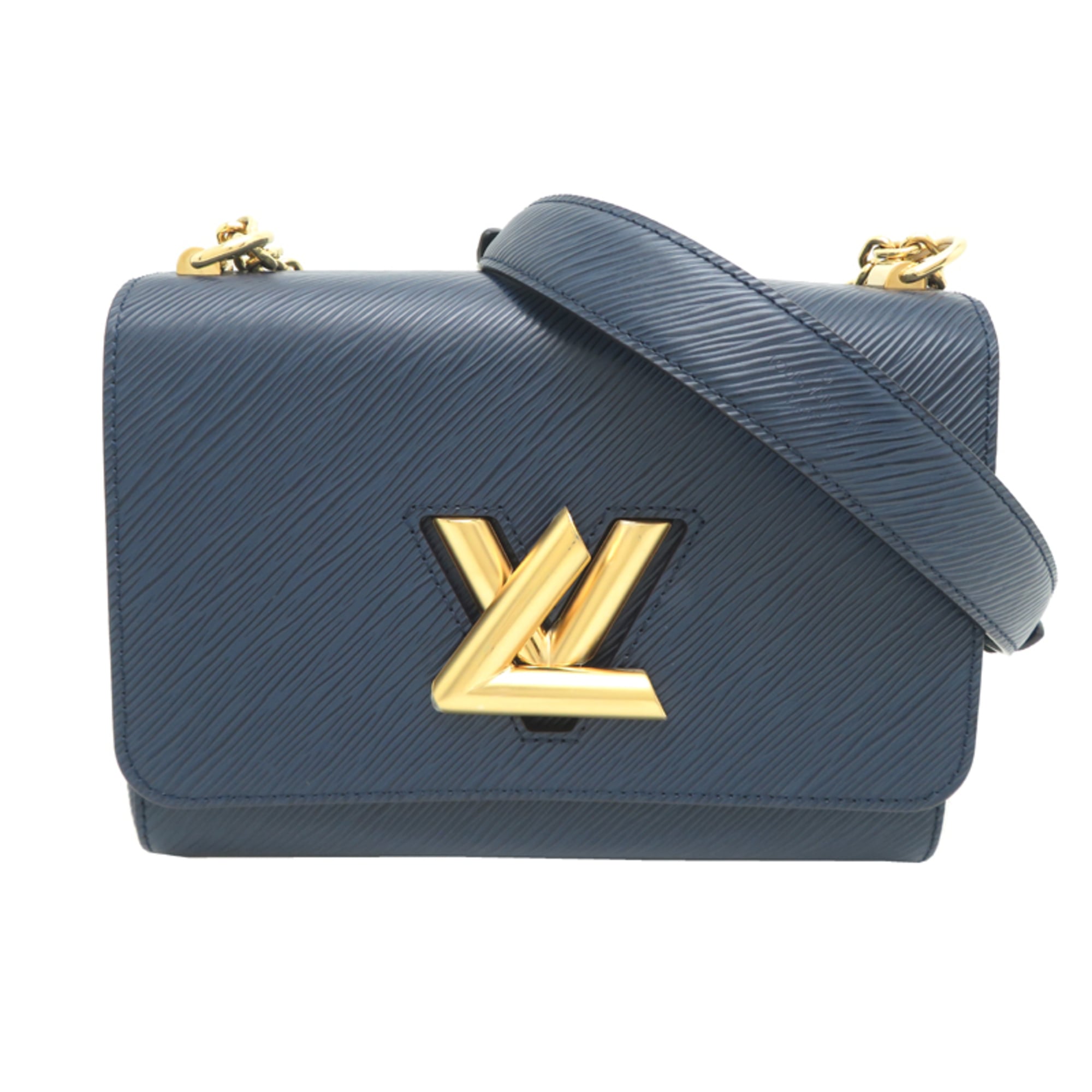 Louis Vuitton Navy Epi Leather Shoulder Bag (Pre-Owned)