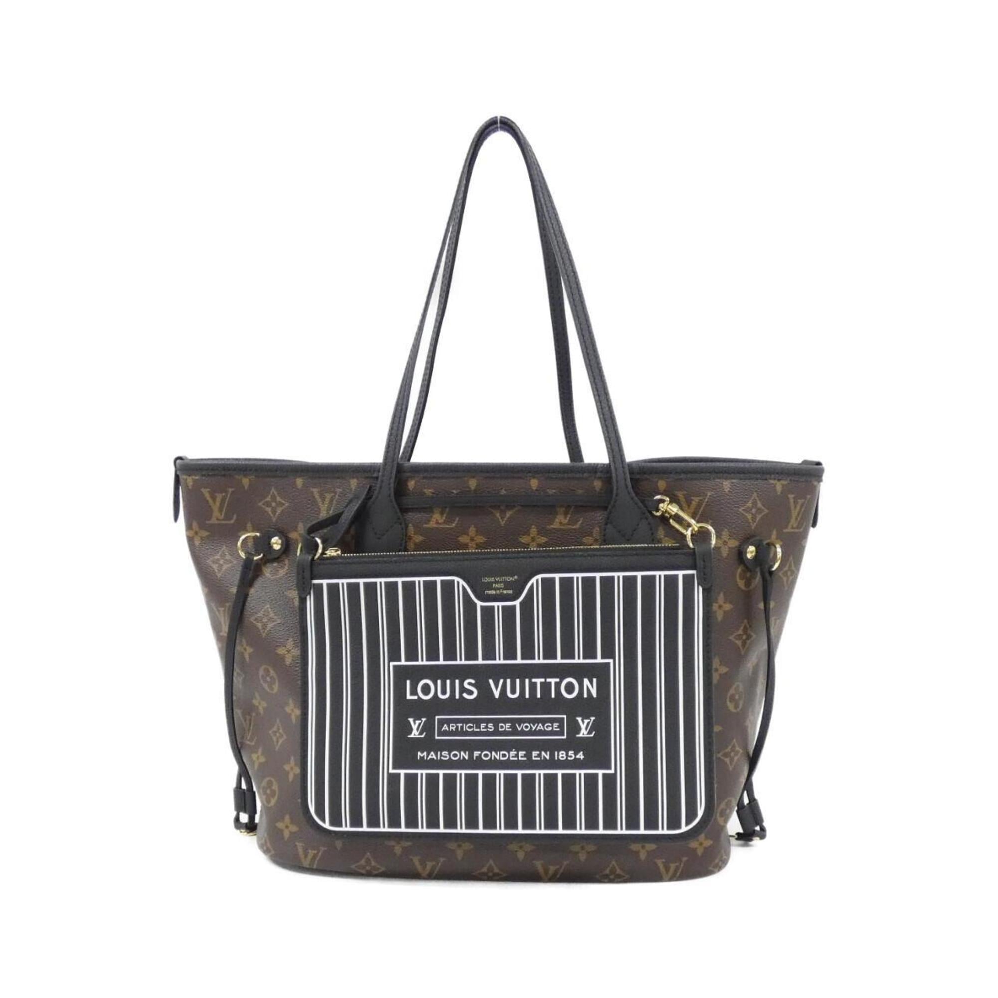 Louis Vuitton Black Marron Monogram Monogram Leather Handbag (Pre-Owned)