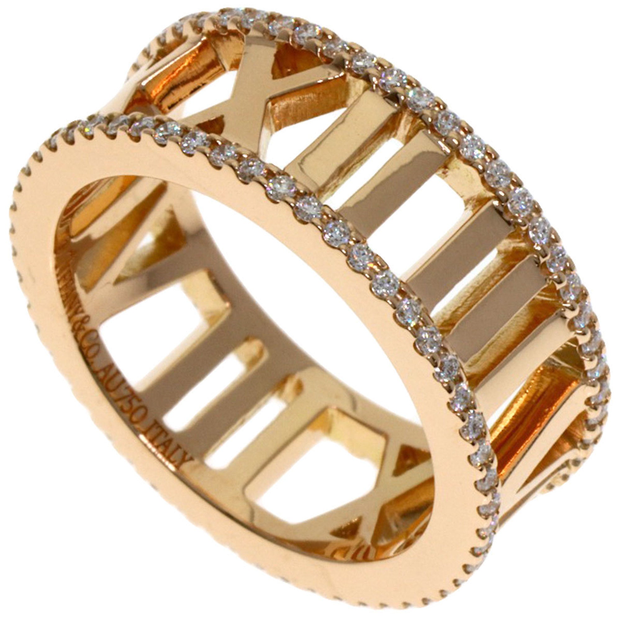 Tiffany Pink Gold (18K) Band Ring (Pre-Owned)