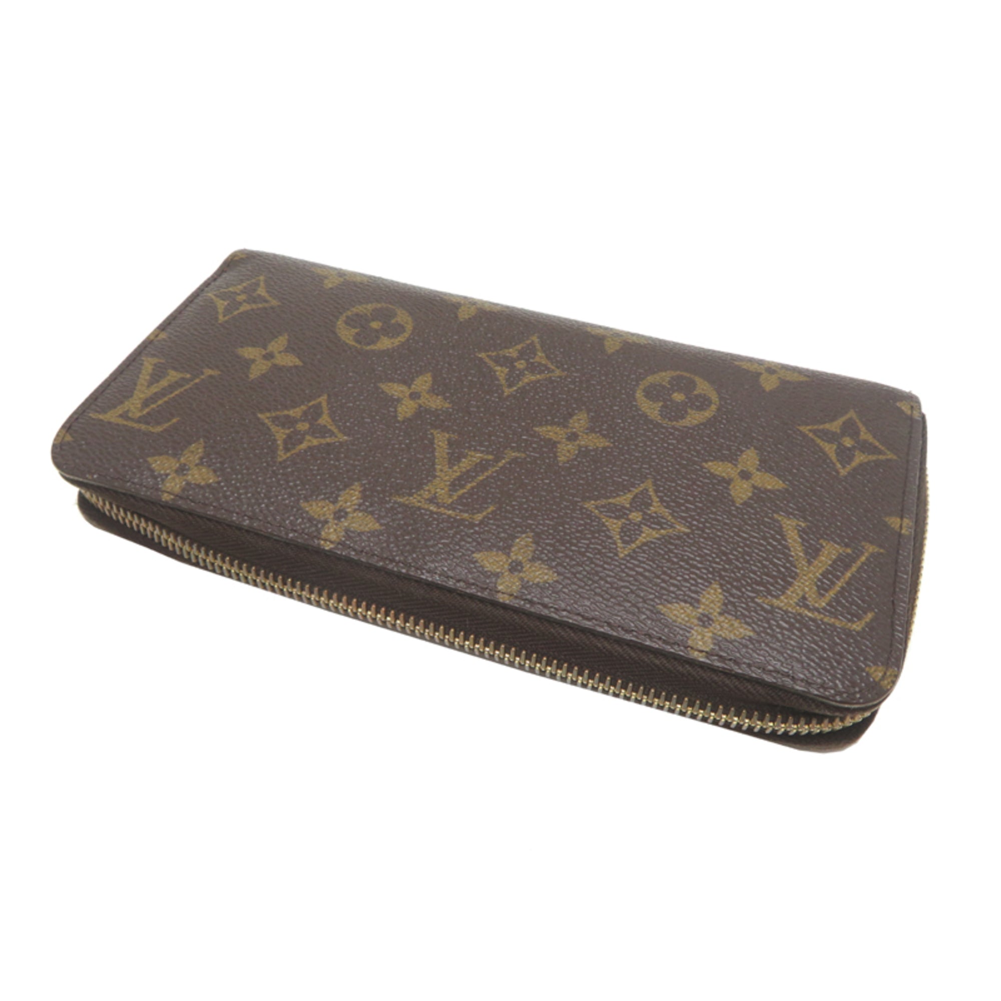 Louis Vuitton Brown Monogram Long Wallet (Bi-Fold) (Pre-Owned)