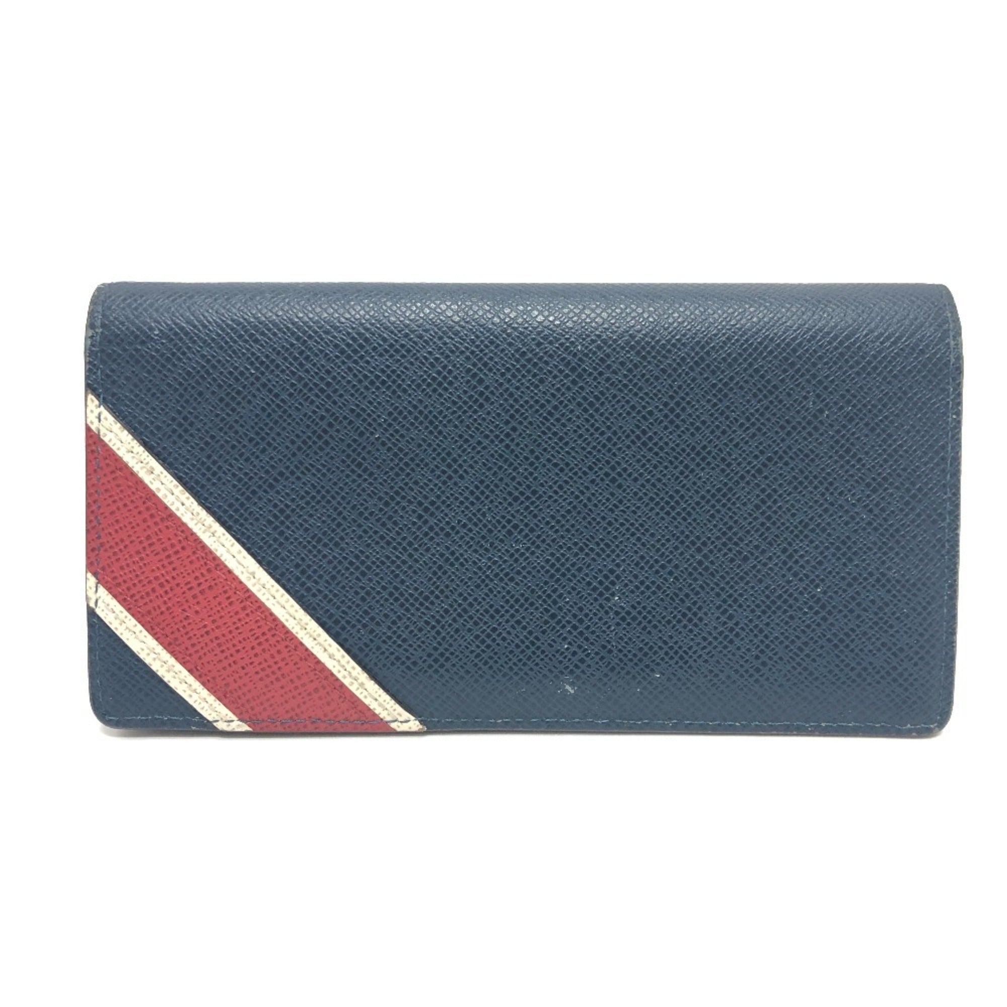 Louis Vuitton Blue Wine Long Wallet (Bi-Fold) (Pre-Owned)