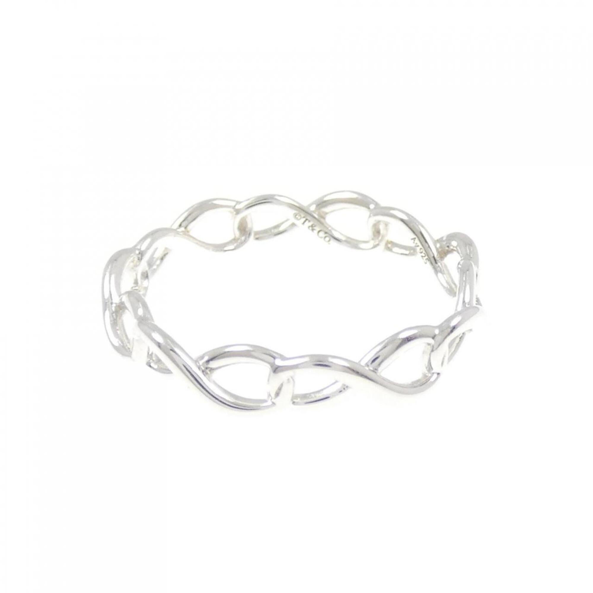 Tiffany Silver 925 Band Ring (Pre-Owned)