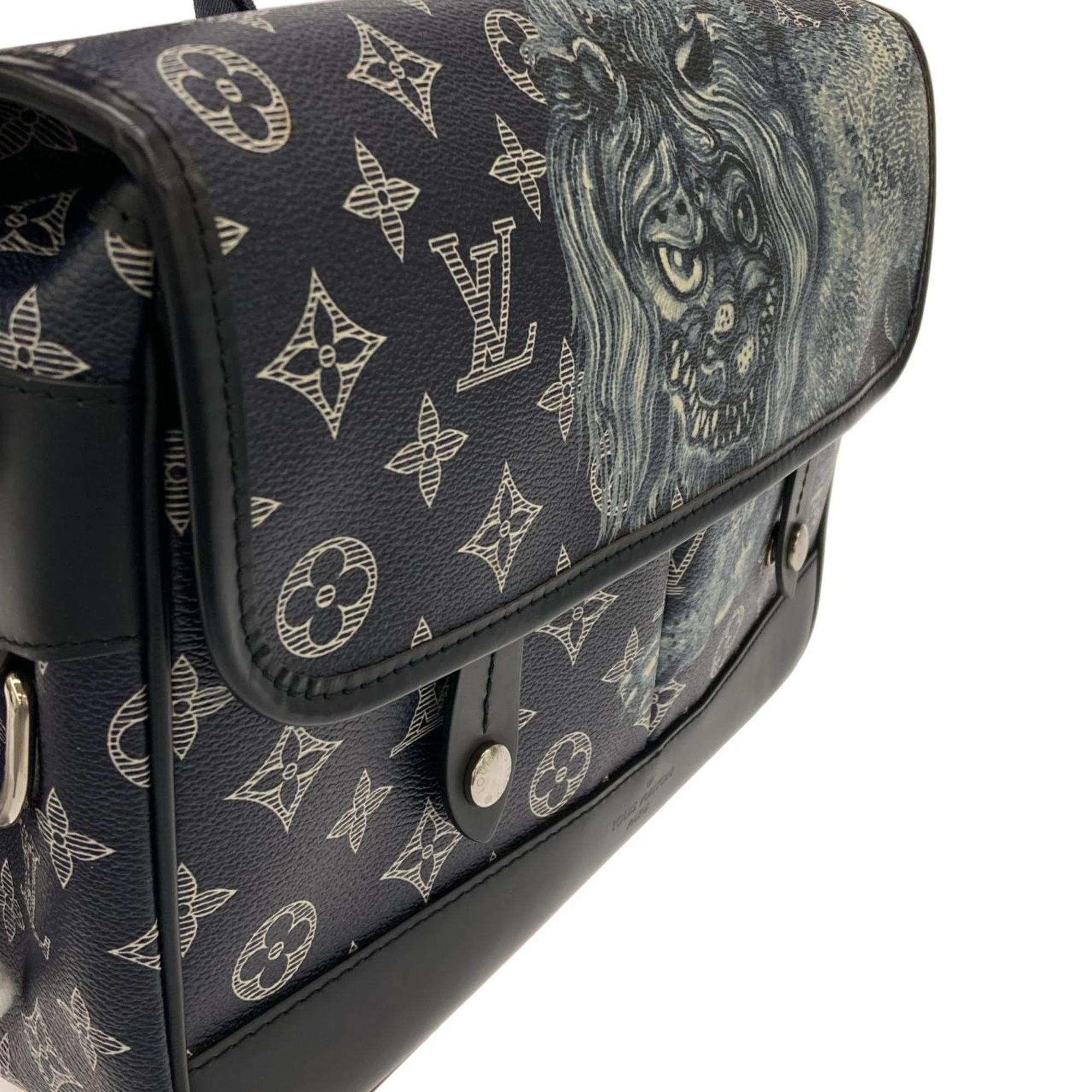 Louis Vuitton Ancre Coated Canvas Shoulder Bag (Pre-Owned)