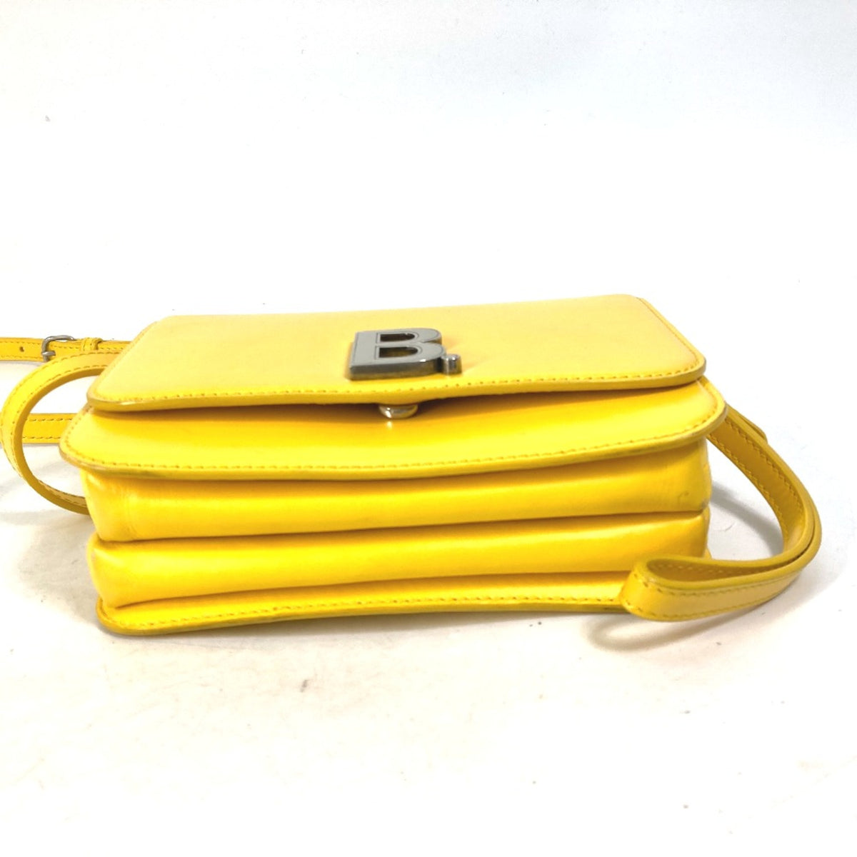 Balenciaga Yellow Leather Shoulder Bag (Pre-Owned)