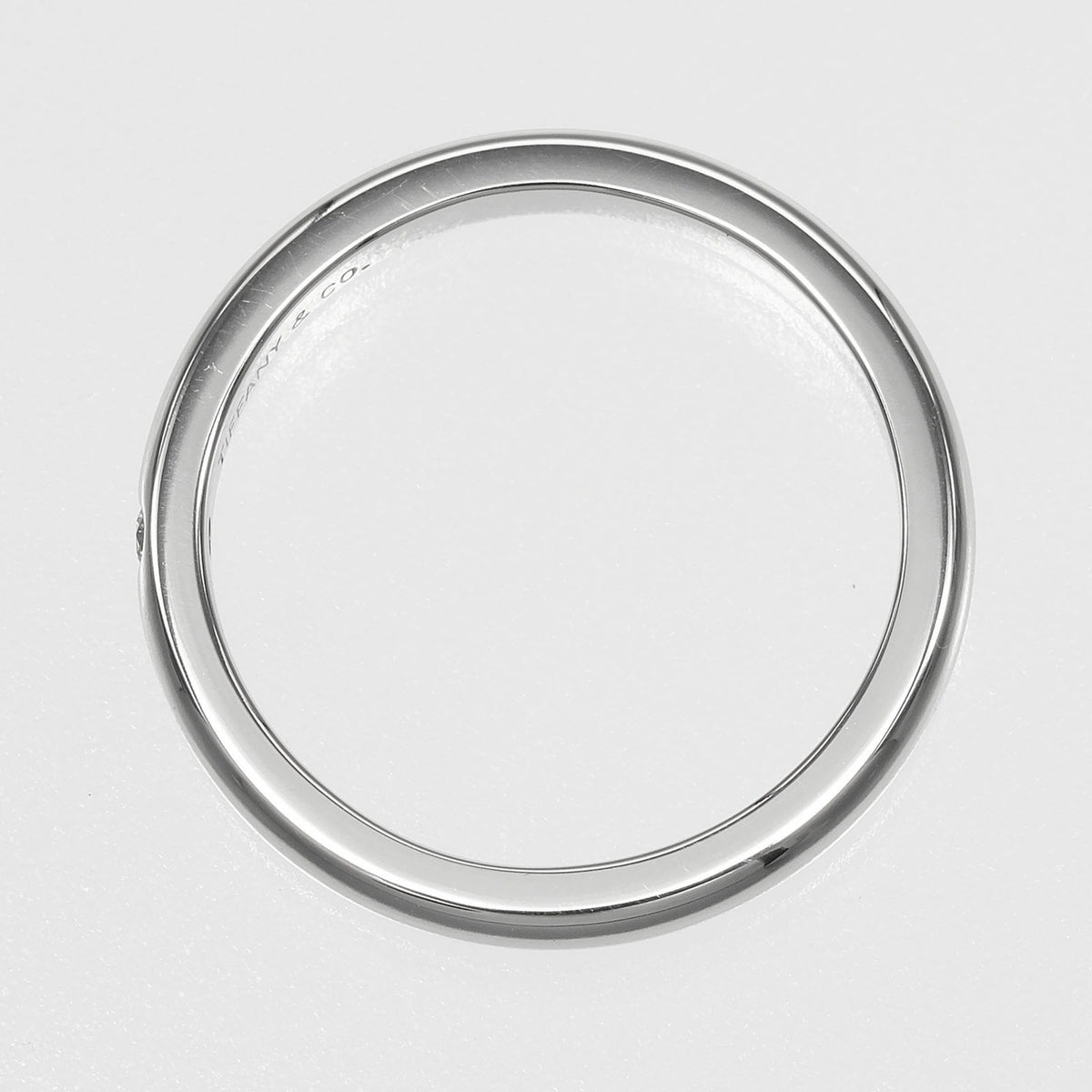 Tiffany Platinum 950 Band Ring (Pre-Owned)