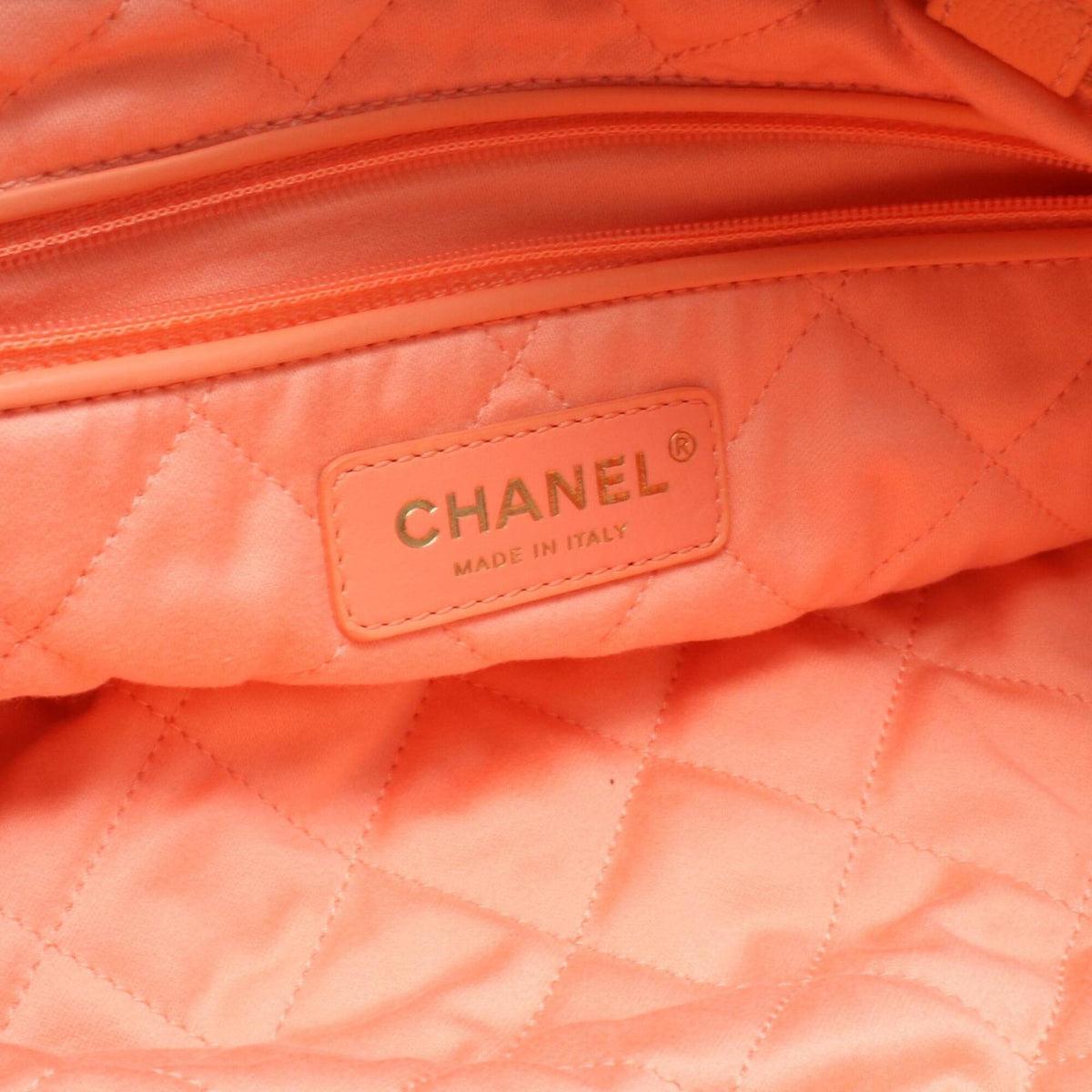 Chanel Pink Leather Backpack Handbag (Pre-Owned)