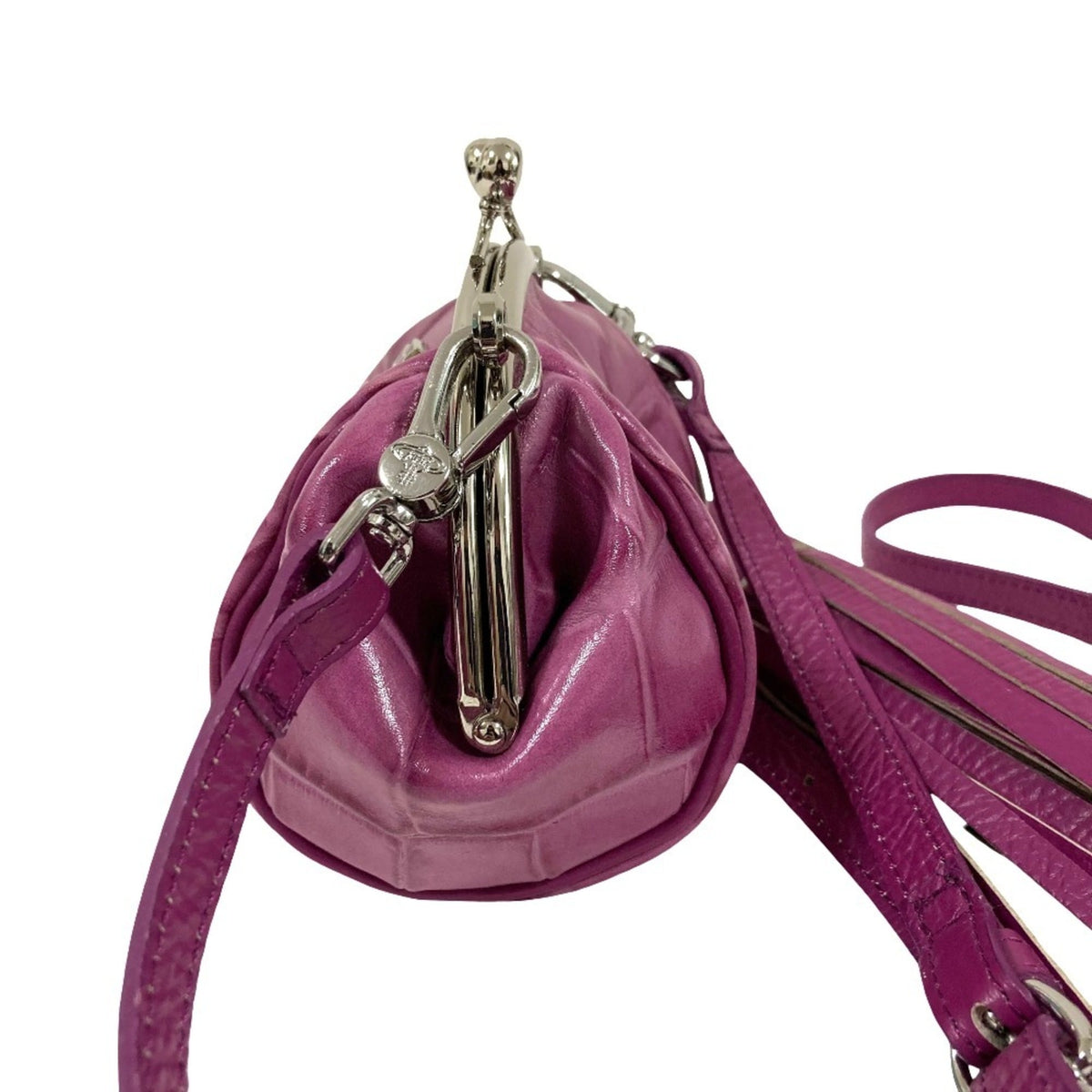 Vivienne Westwood Light Purple Handbag Pouch Shoulder Bag (Pre-Owned)