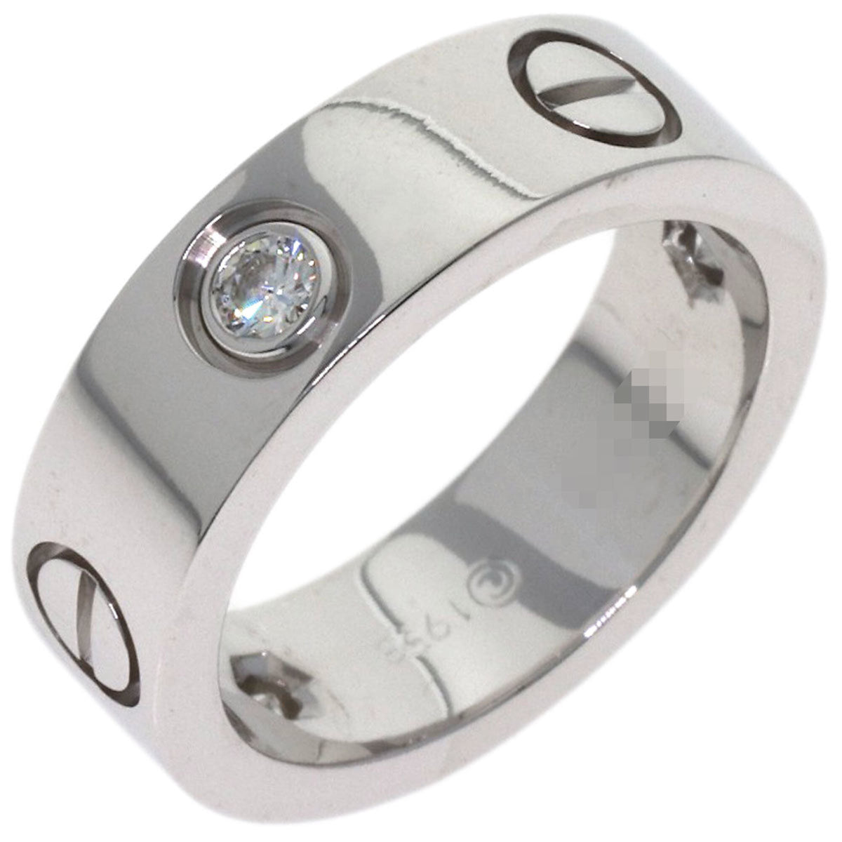 Cartier White Gold (18K) Band Ring (Pre-Owned)
