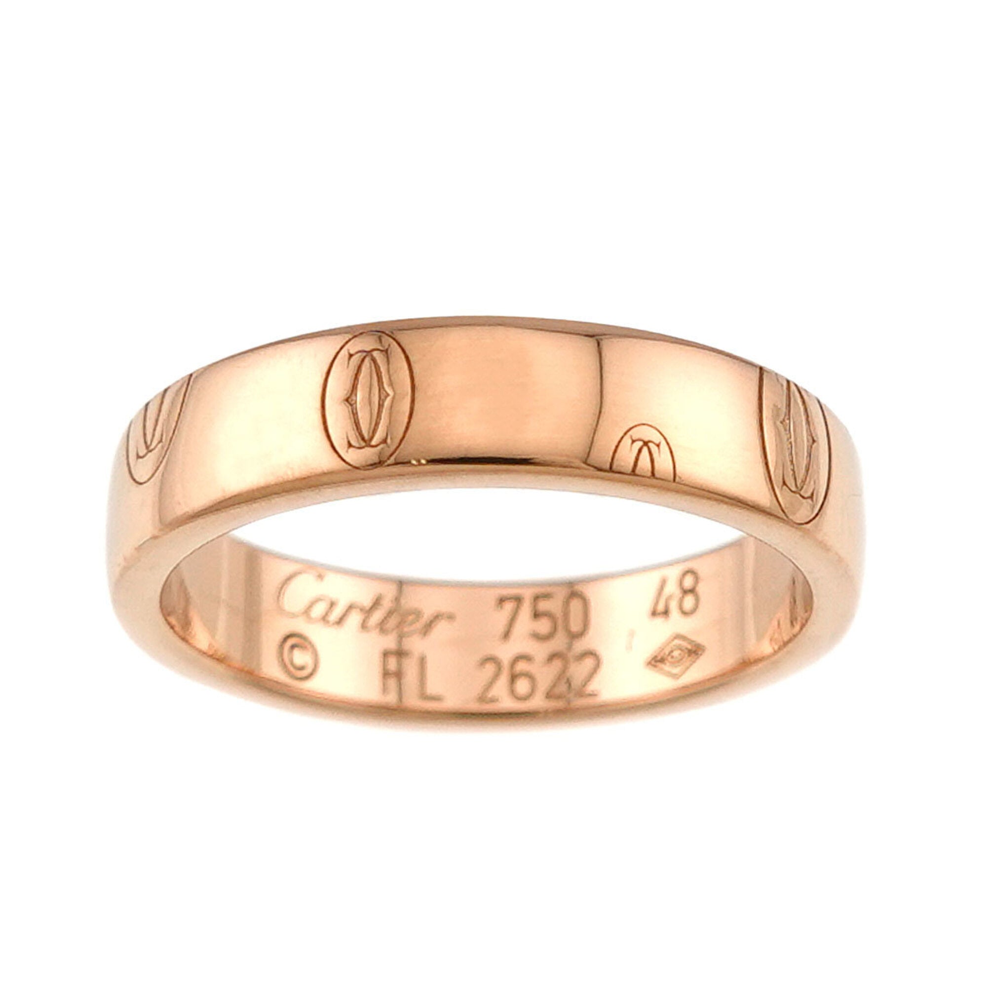 Cartier Pink Gold (18K) Band Ring (Pre-Owned)
