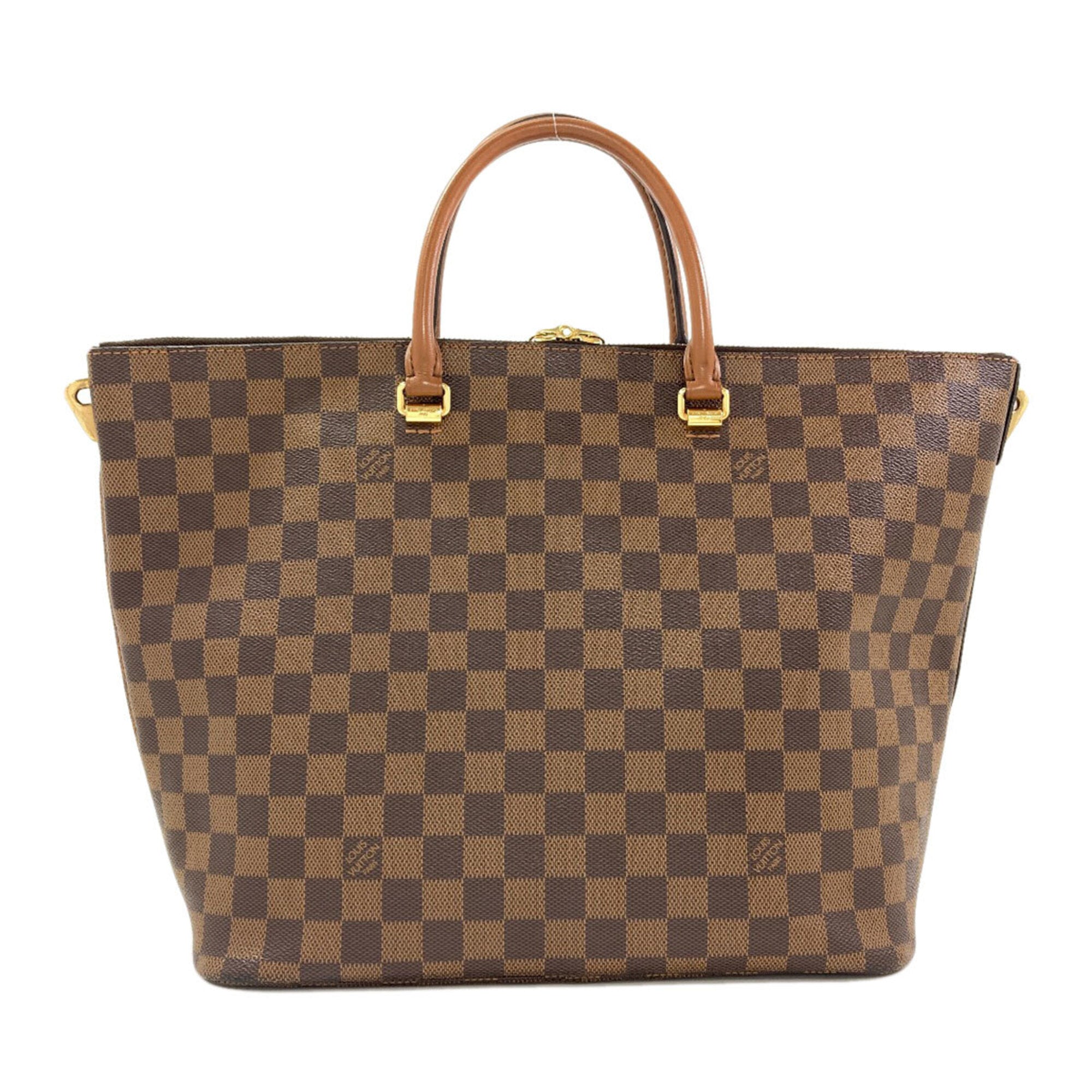 Louis Vuitton Damier Damier Canvas Ebene Damier Canvas Handbag (Pre-Owned)