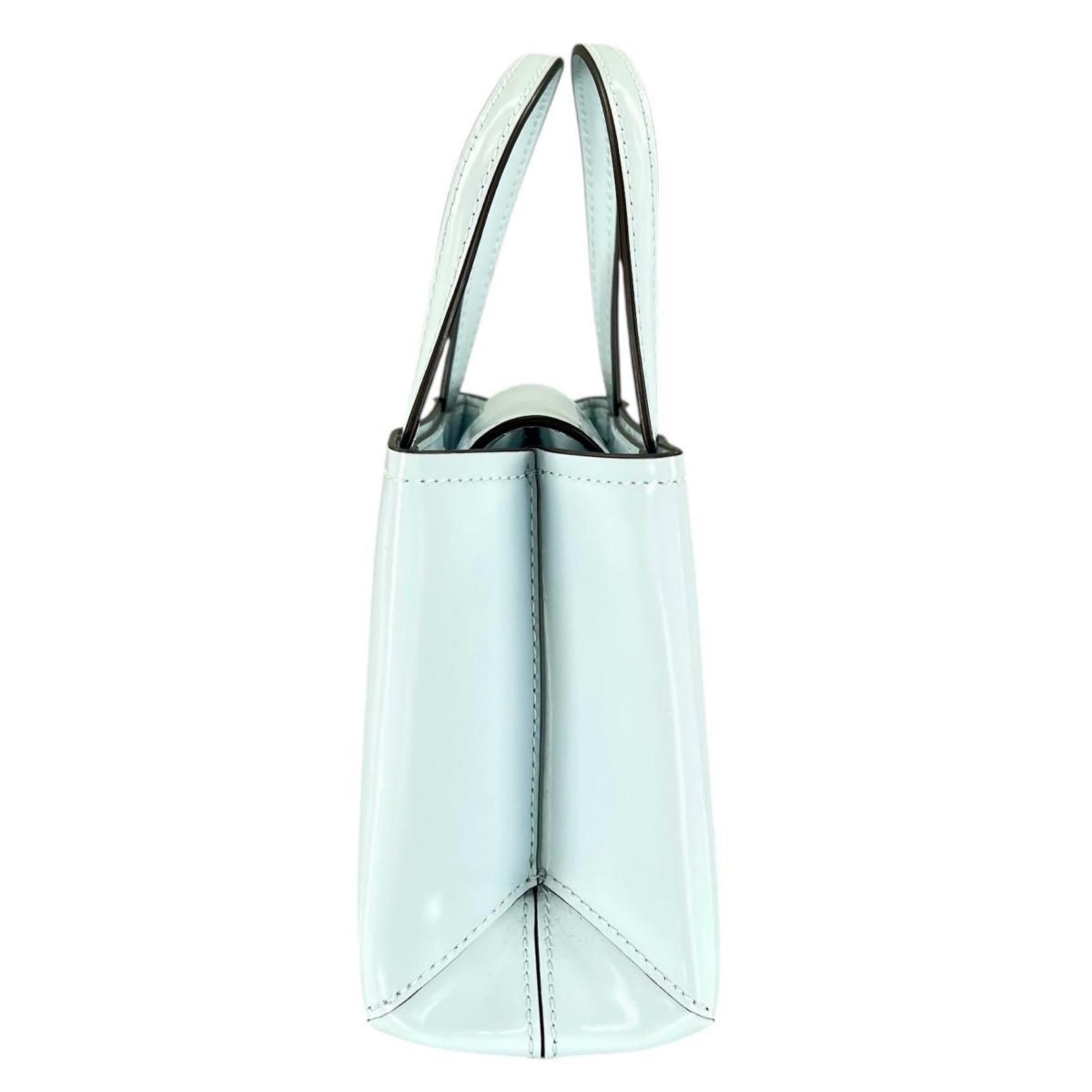 Kate Spade Blue Light Blue Leather Handbag Shoulder Bag (Pre-Owned)