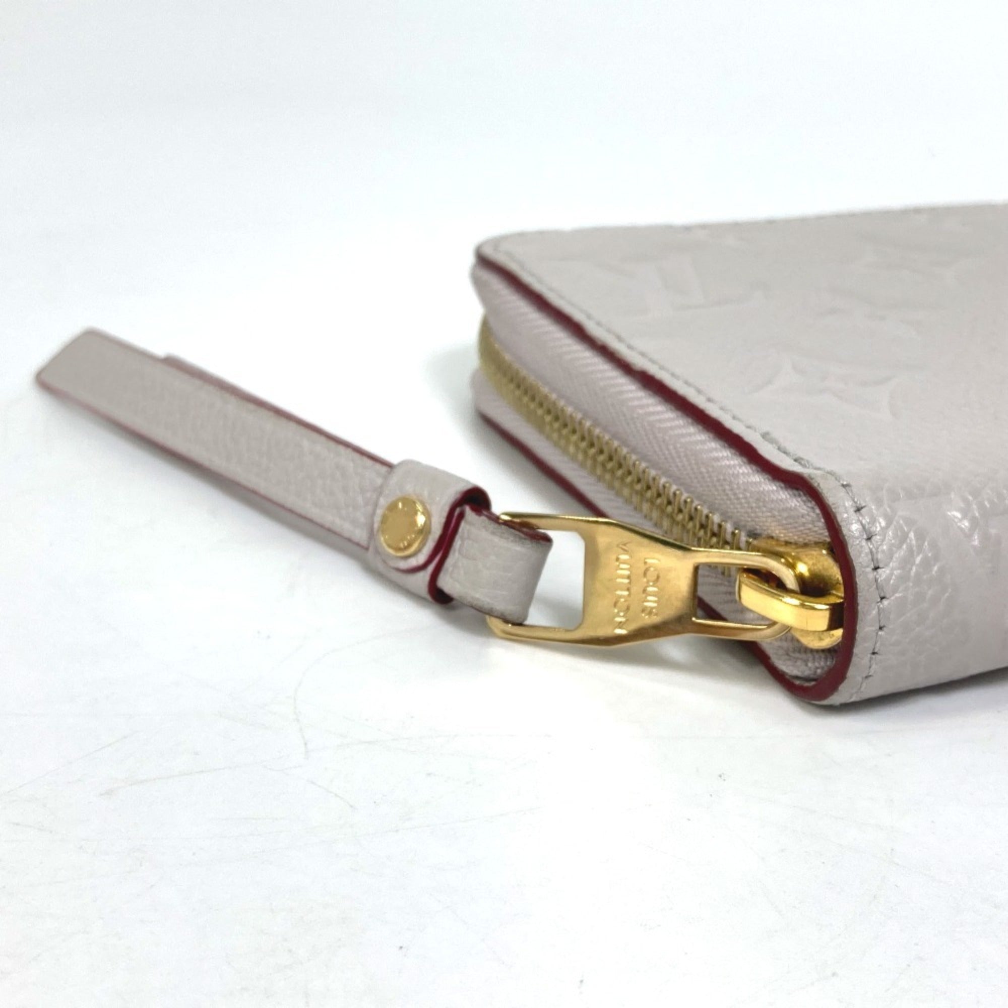 Louis Vuitton Monogram Empreinte Gray Monogram Empreinte Long Wallet (Bi-Fold) (Pre-Owned)