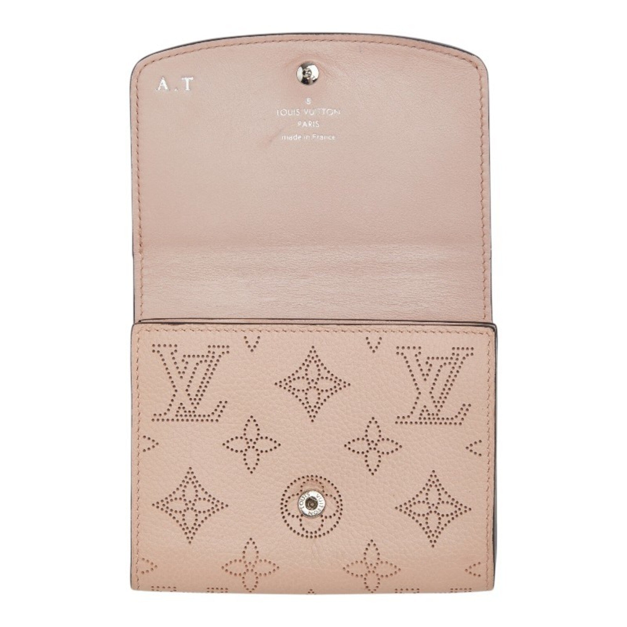 Louis Vuitton Iris Magnolia Pink Leather Wallet (Bi-Fold) (Pre-Owned)