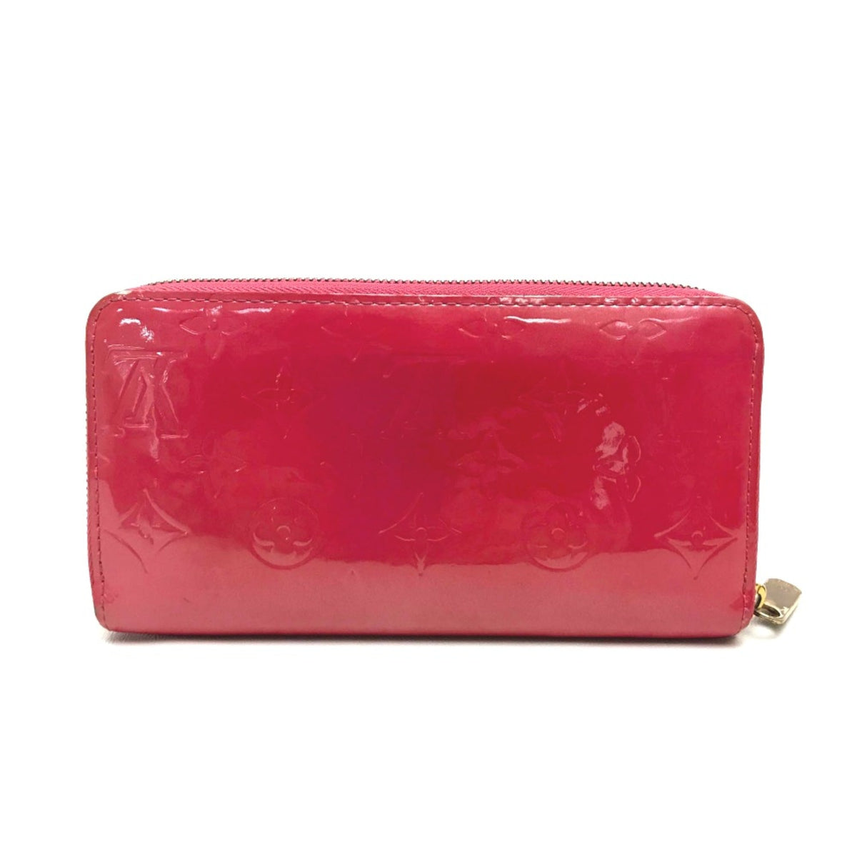 Louis Vuitton Pink Leather Long Wallet (Bi-Fold) (Pre-Owned)