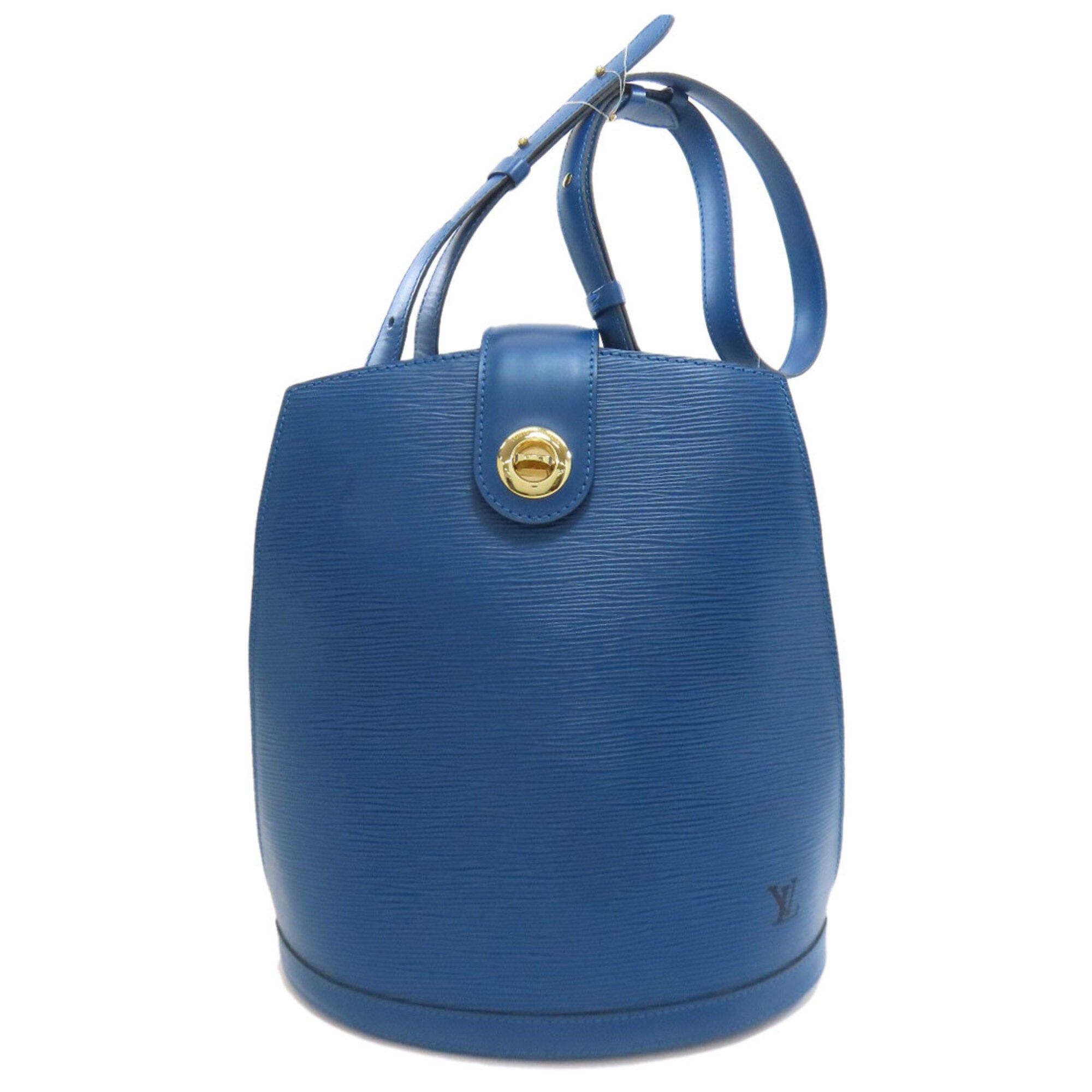Louis Vuitton Toledo Blue Epi Leather Shoulder Bag (Pre-Owned)