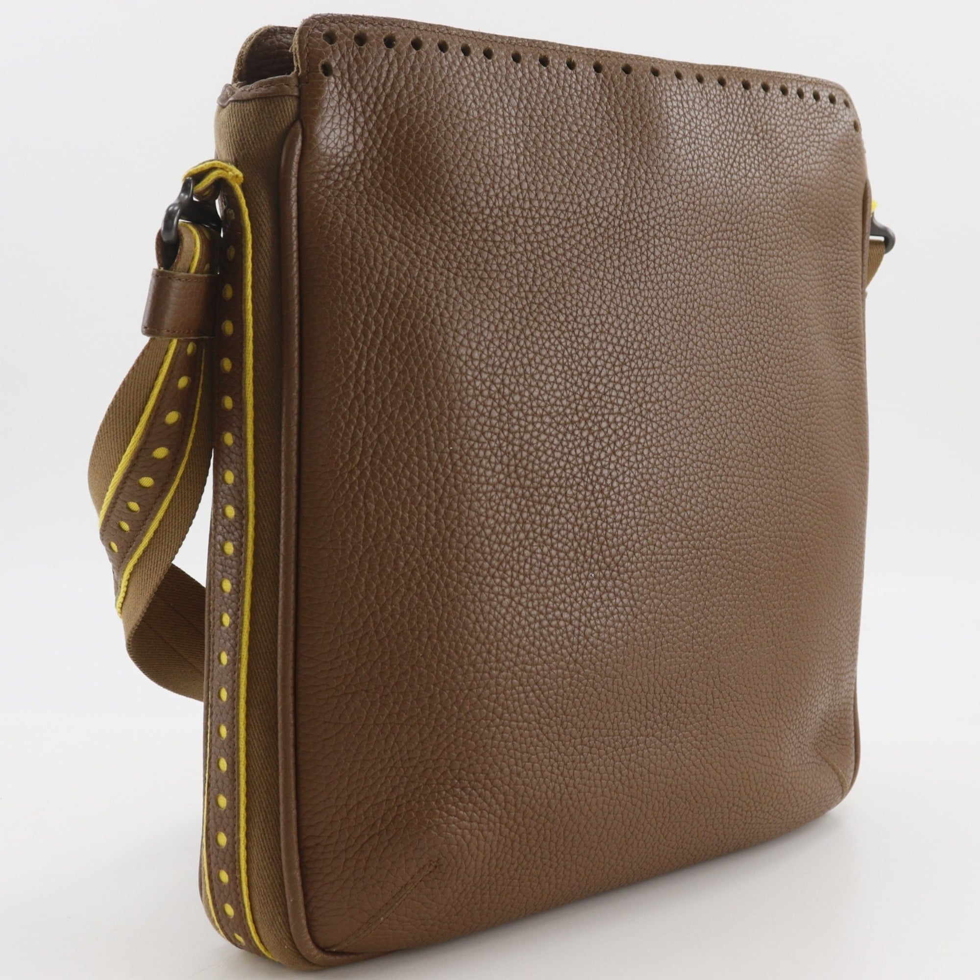 Bottega Veneta Brown Leather Shoulder Bag (Pre-Owned)
