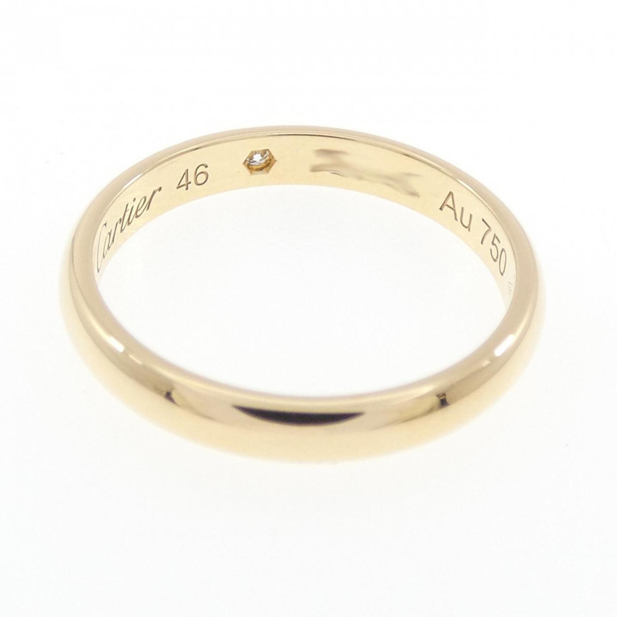 Cartier Yellow Gold Yellow Gold (18K) Wedding Ring (Pre-Owned)