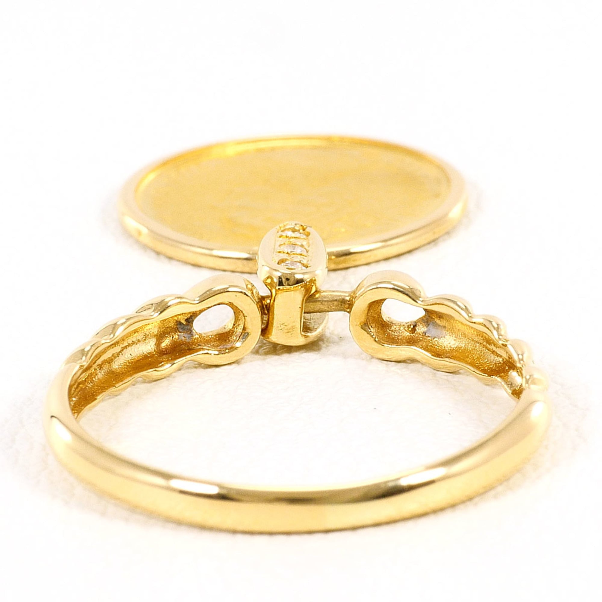 Unbranded Yellow Gold Yellow Gold (18K) Yellow Gold (24K) Band Ring (Pre-Owned)
