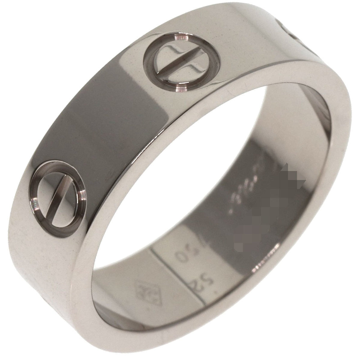 Cartier Love White Gold (18K) Band Ring (Pre-Owned)
