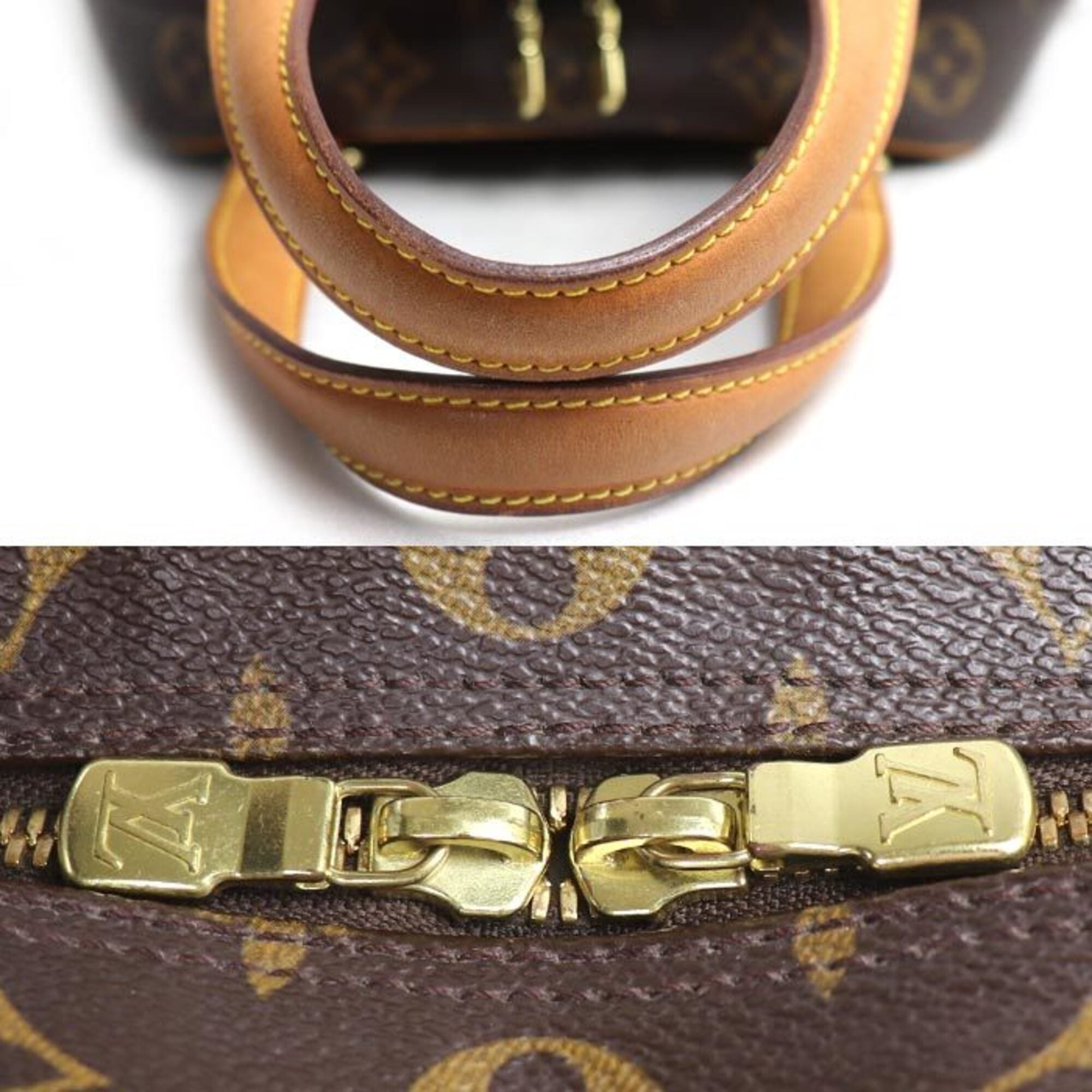 Louis Vuitton Brown Monogram Handbag (Pre-Owned)