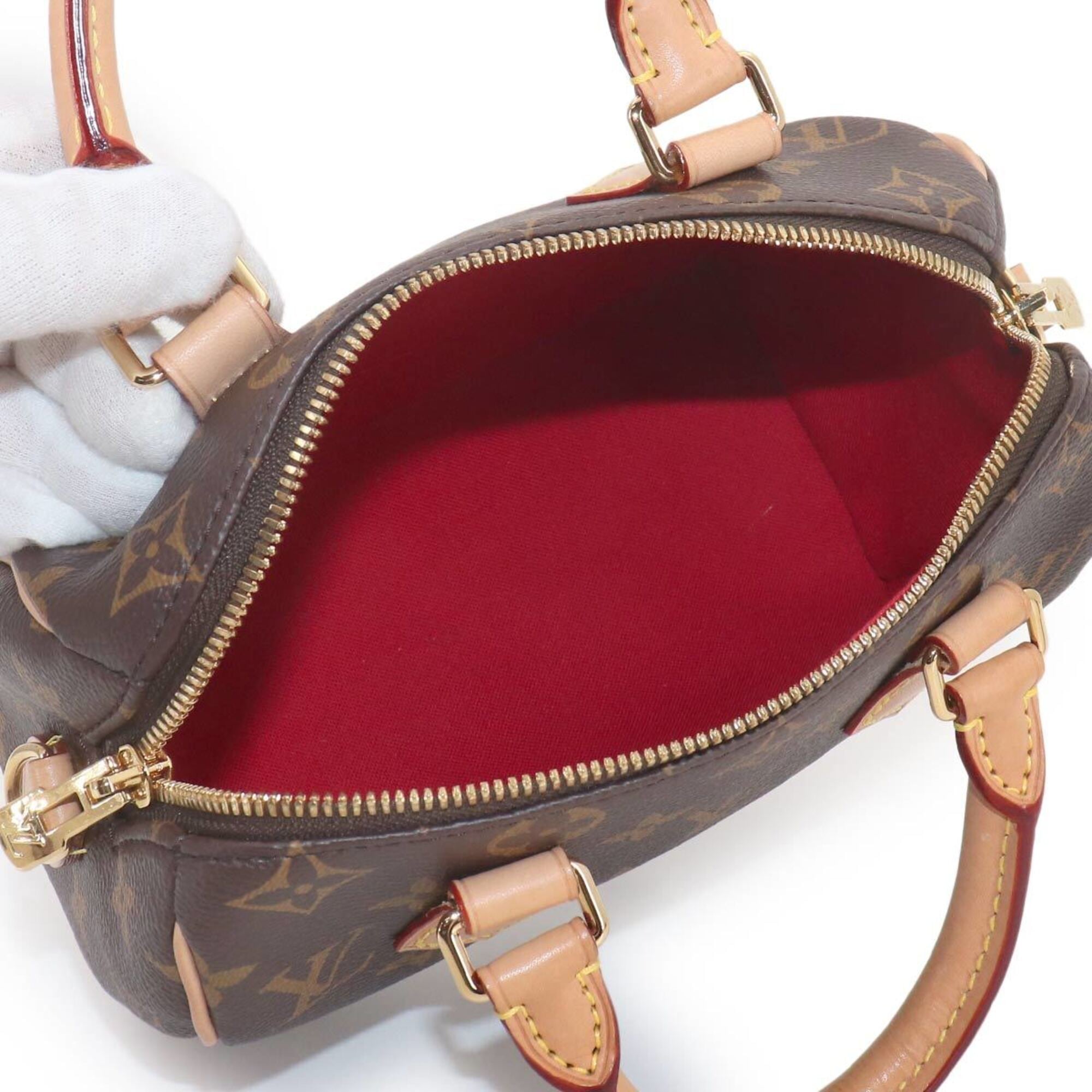 Louis Vuitton Beige Monogram Monogram Handbag Shoulder Bag (Pre-Owned)