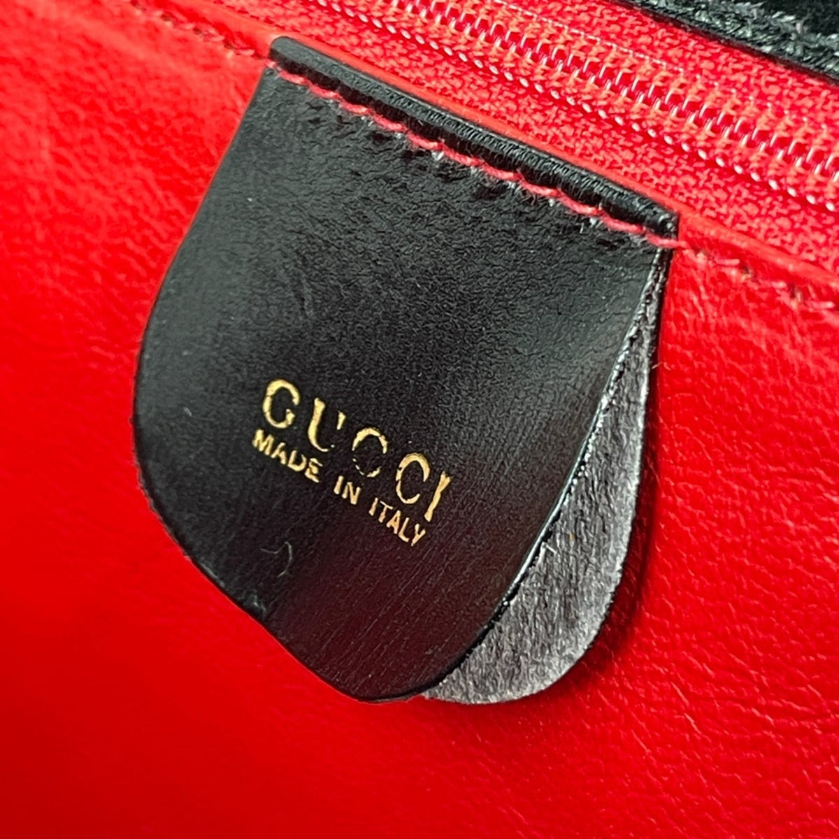 Gucci Black Leather Handbag (Pre-Owned)