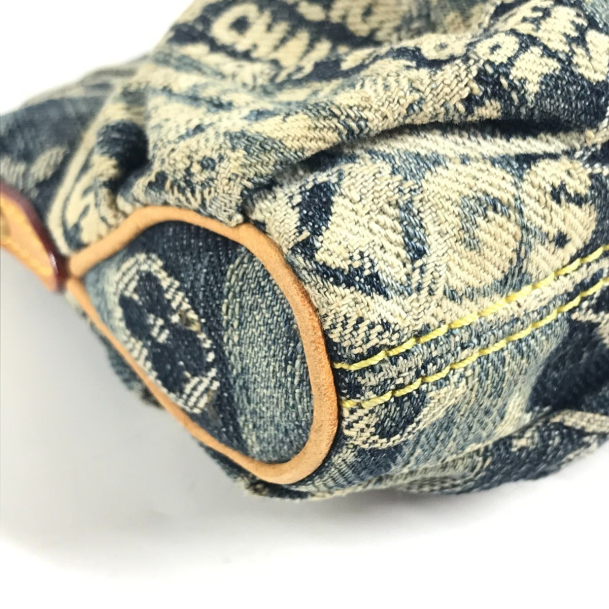 Louis Vuitton Monogram Denim Blue Monogram Denim Handbag (Pre-Owned)