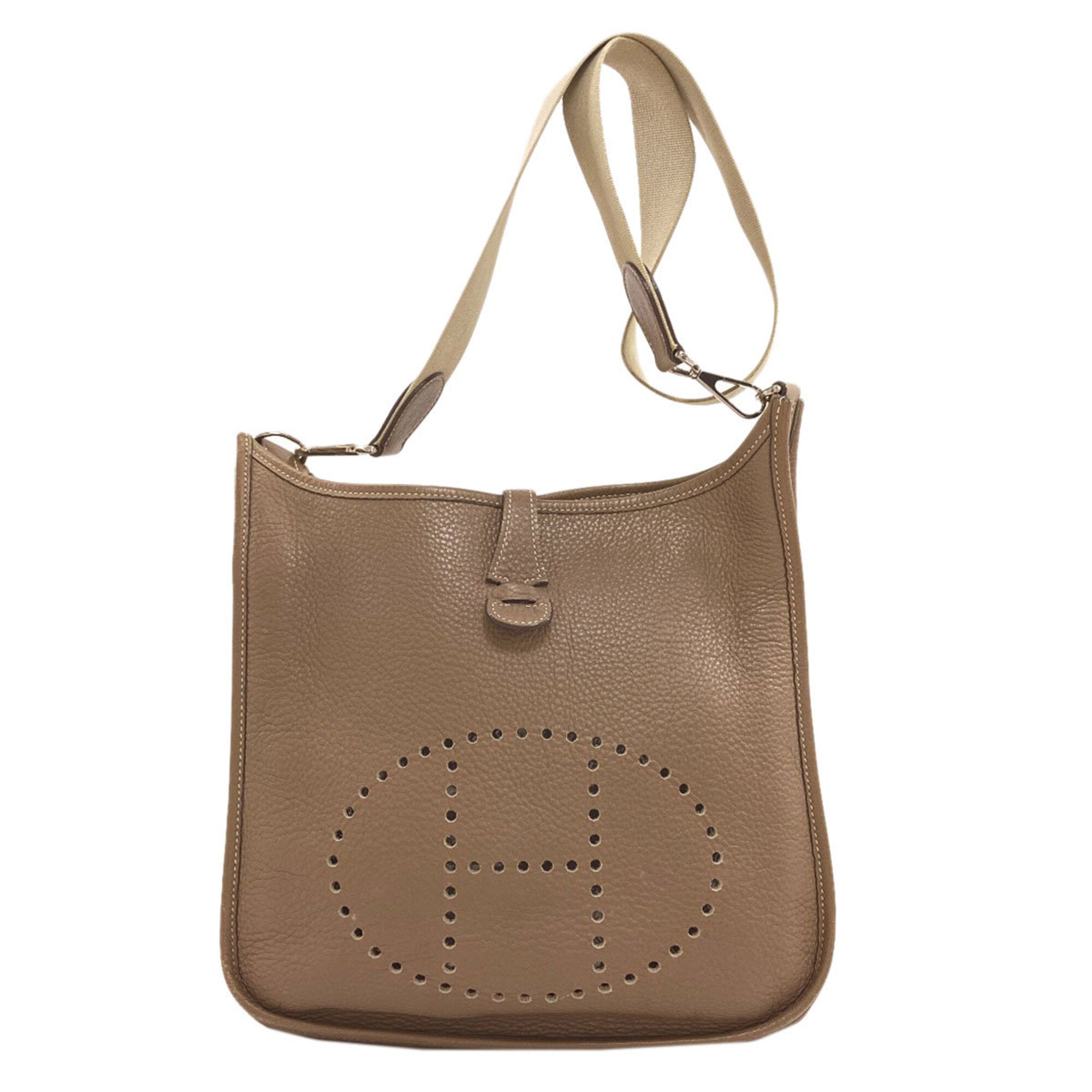 Hermes Black Epsom Leather Shoulder Bag (Pre-Owned)