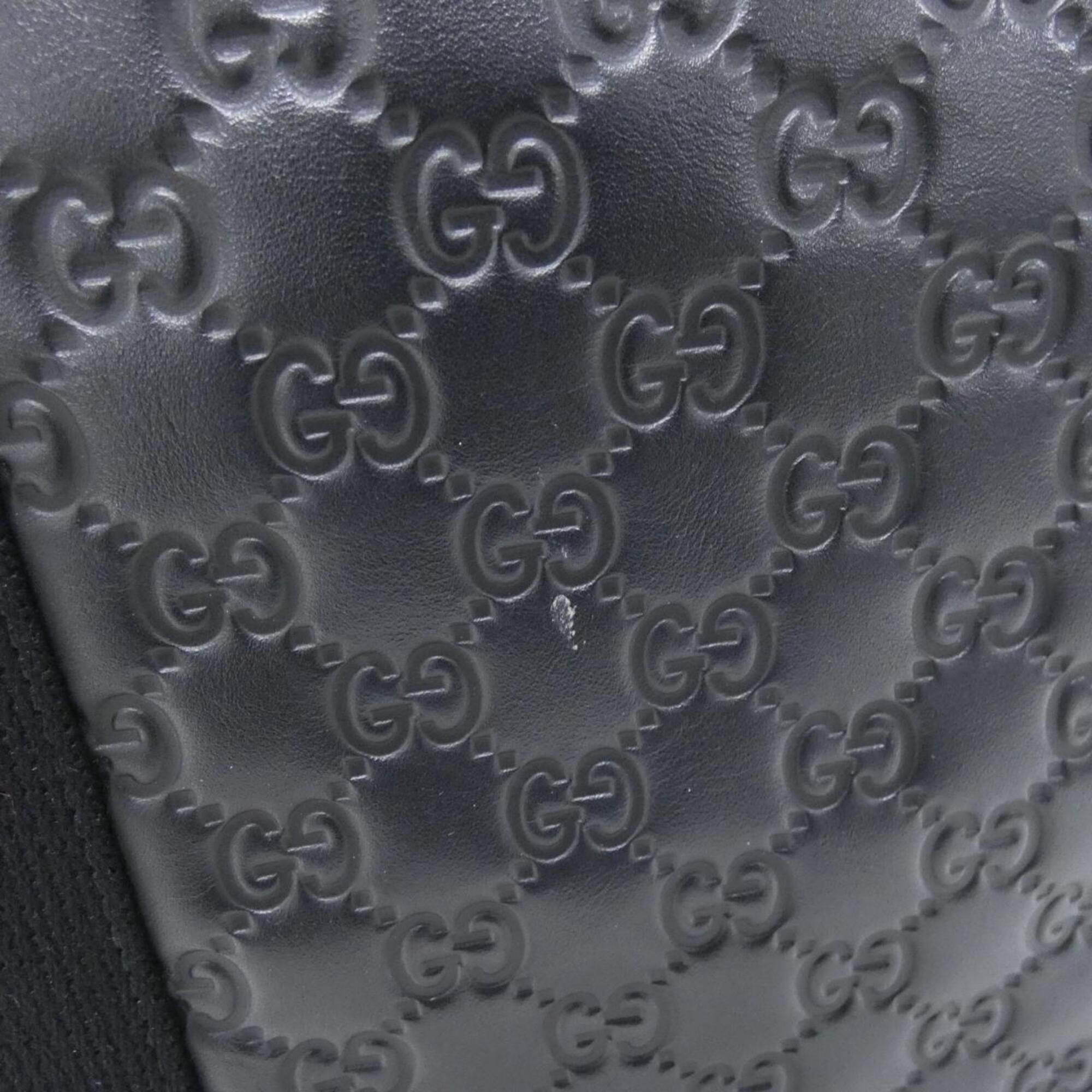 Gucci Black Leather Handbag (Pre-Owned)