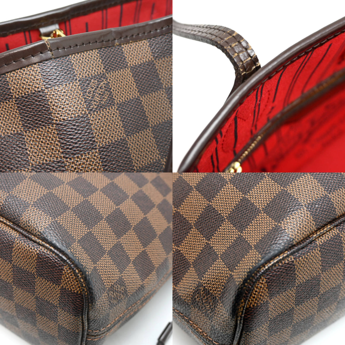 Louis Vuitton Brown Damier Canvas Tote Bag (Pre-Owned)