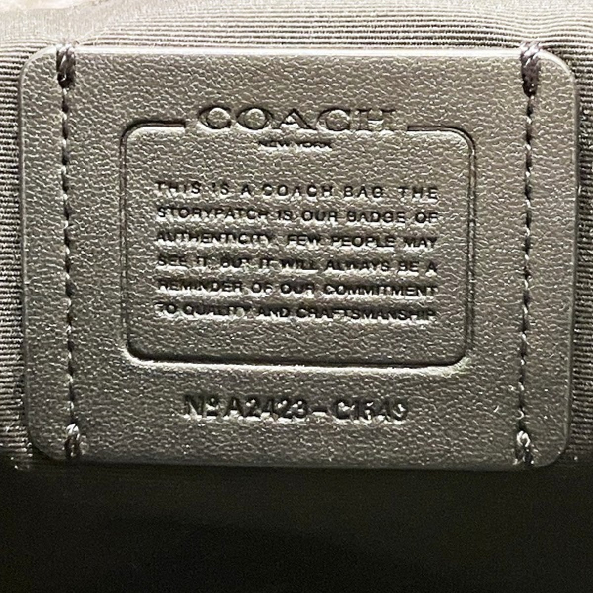 Coach Brown Pvc Leather Shoulder Bag (Pre-Owned)