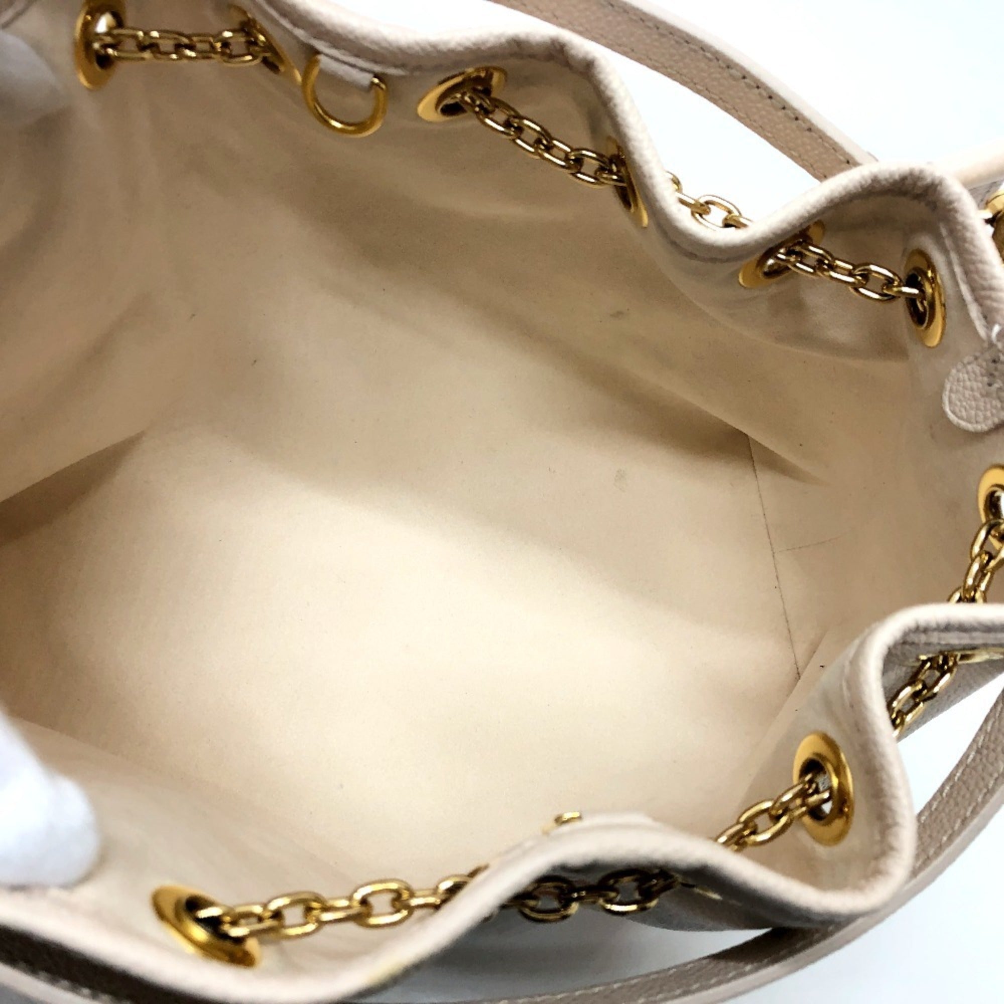Louis Vuitton Monogram Impression Beige Monogram Empreinte Handbag Pouch (Pre-Owned)