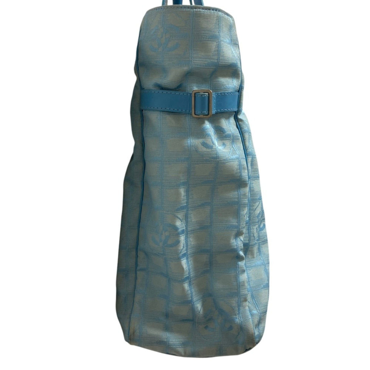 Chanel Blue New Travel Line Tote Bag (Pre-Owned)