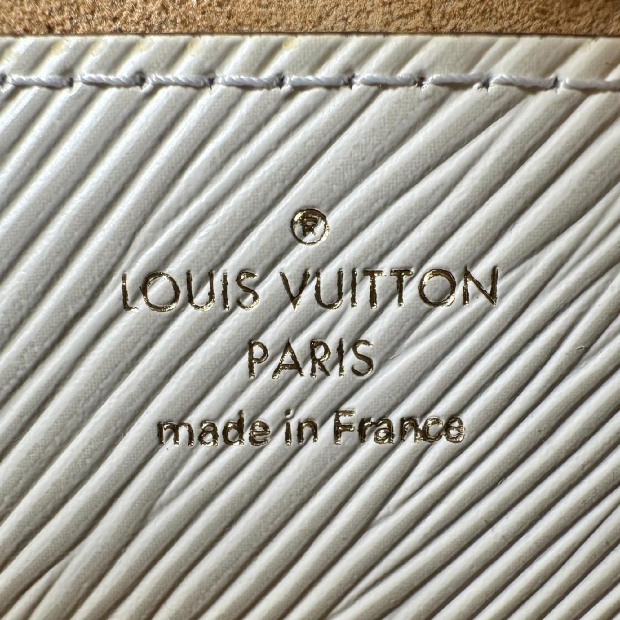 Louis Vuitton Epi Blanc Epi Leather Shoulder Bag (Pre-Owned)