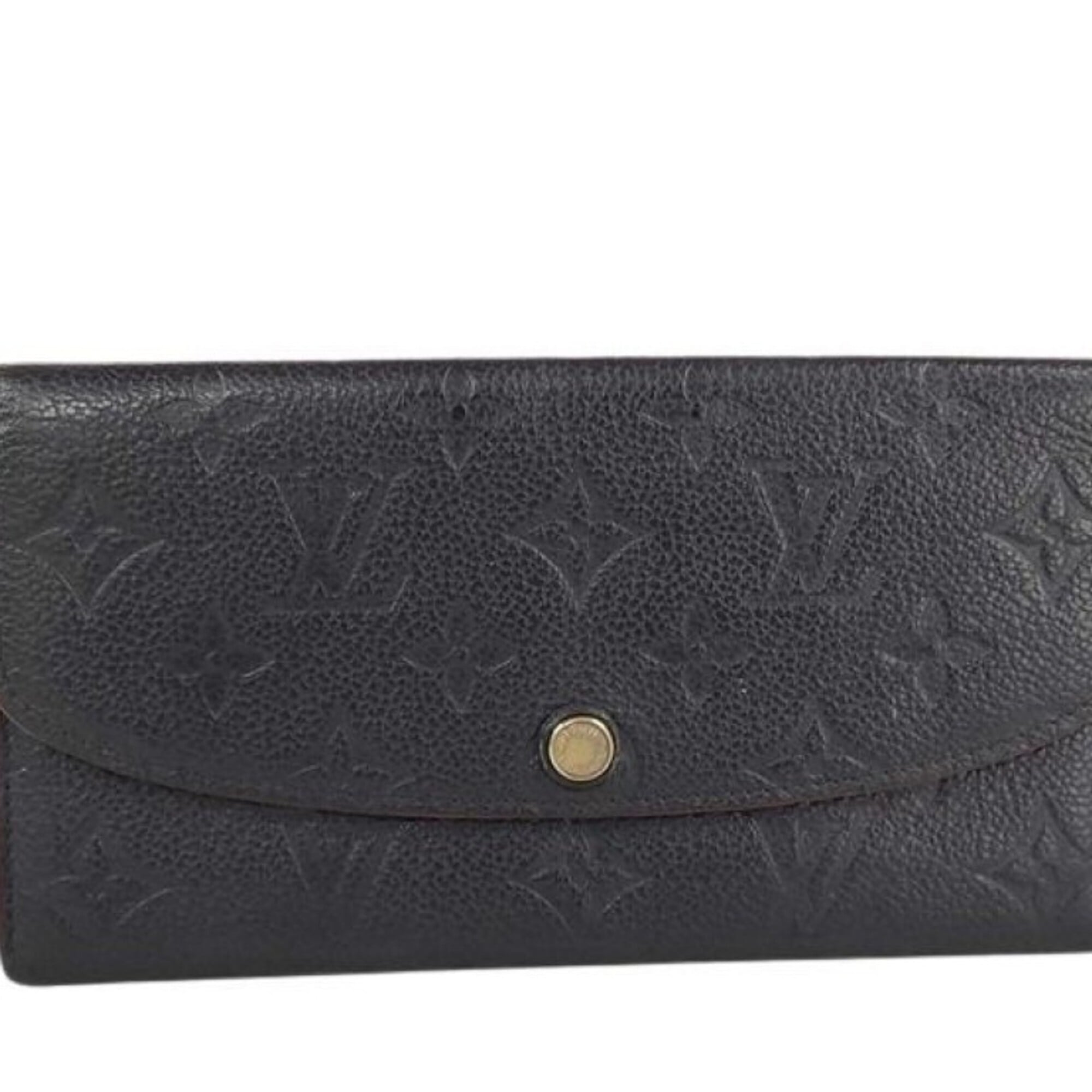 Louis Vuitton Marine Rouge Monogram Empreinte Long Wallet (Bi-Fold) (Pre-Owned)