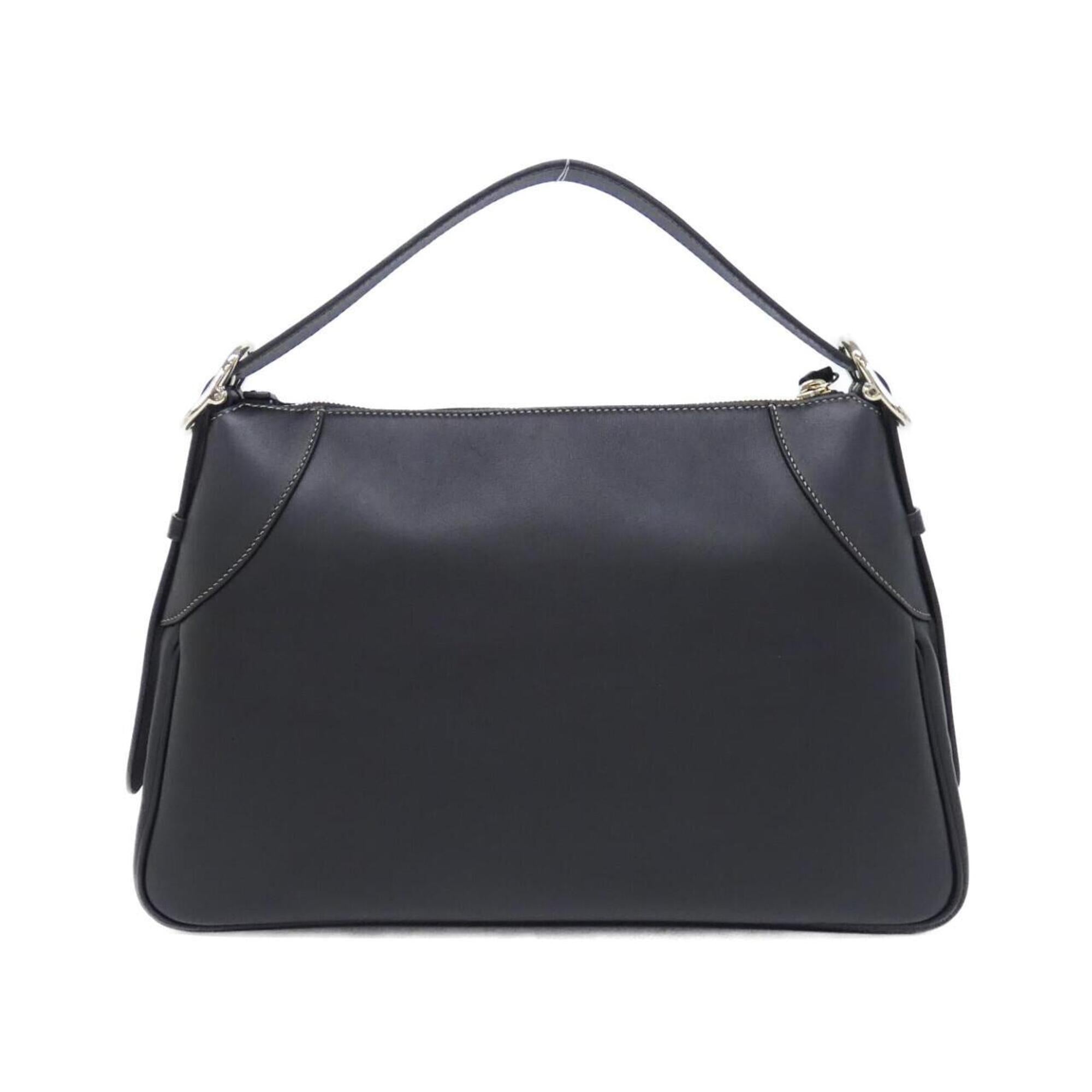 Gucci Black Leather Shoulder Bag (Pre-Owned)