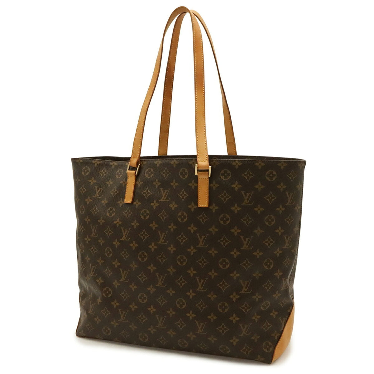 Louis Vuitton Brown Monogram Canvas Pvc Coated Canvas Shoulder Bag Tote Bag (Pre-Owned)