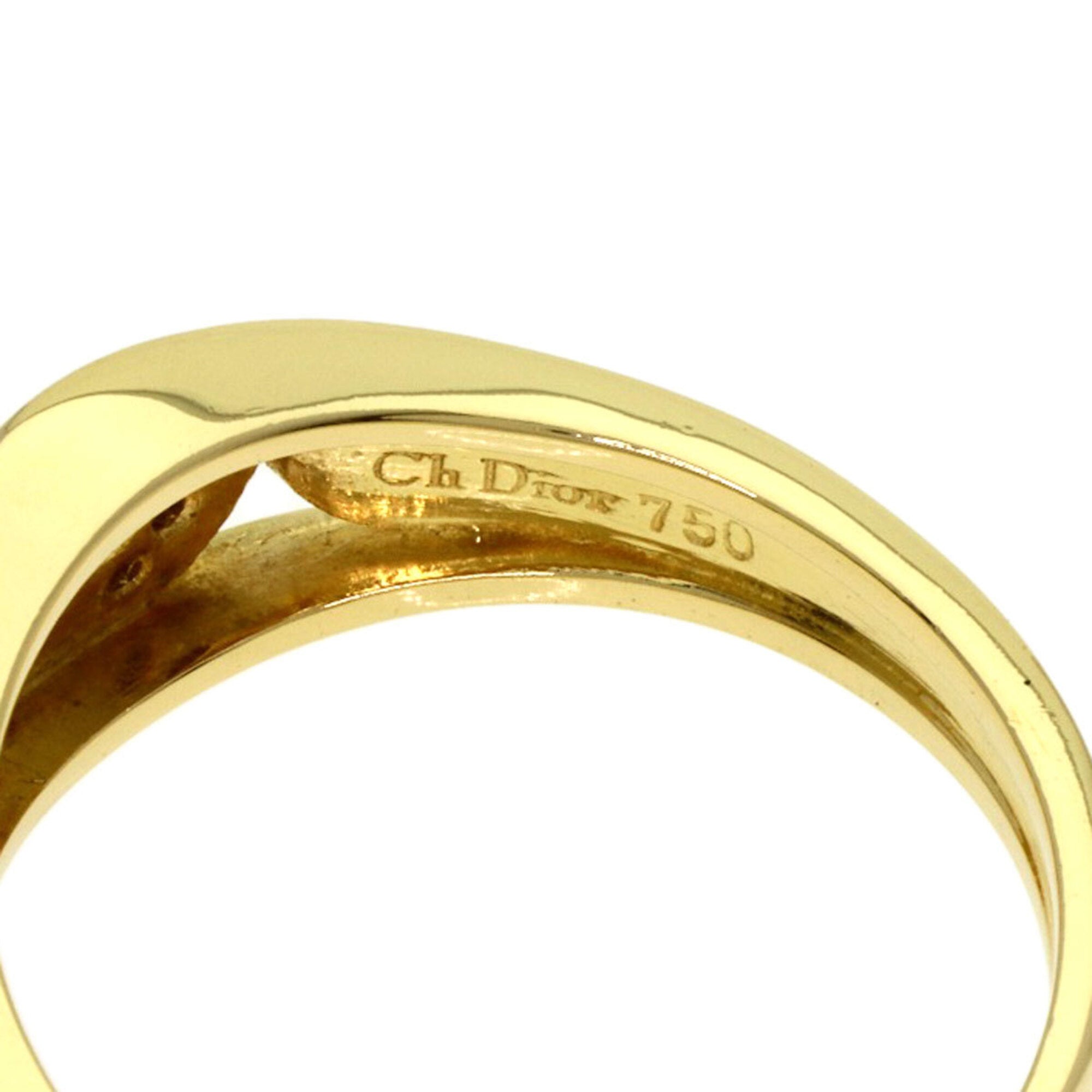 Christian Dior Yellow Gold (18K) Band Ring (Pre-Owned)