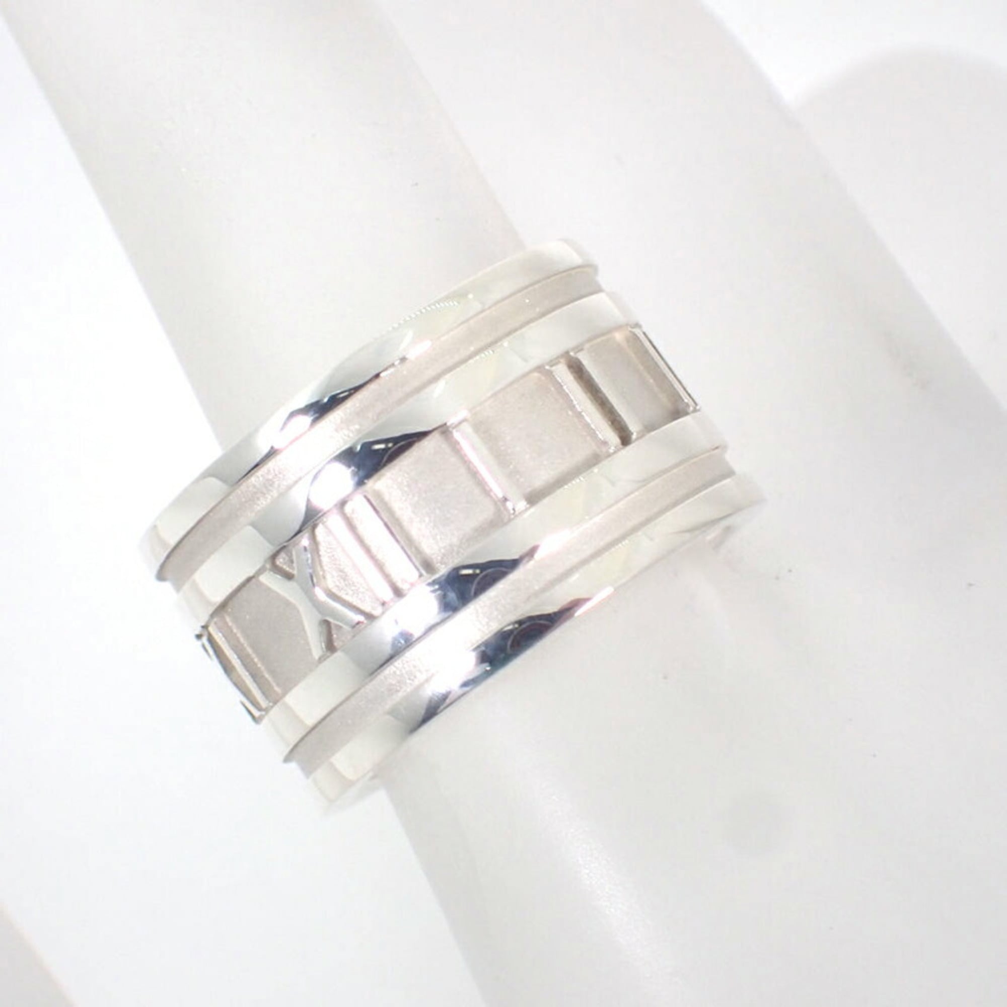 Tiffany Sterling Silver 925 Band Ring (Pre-Owned)