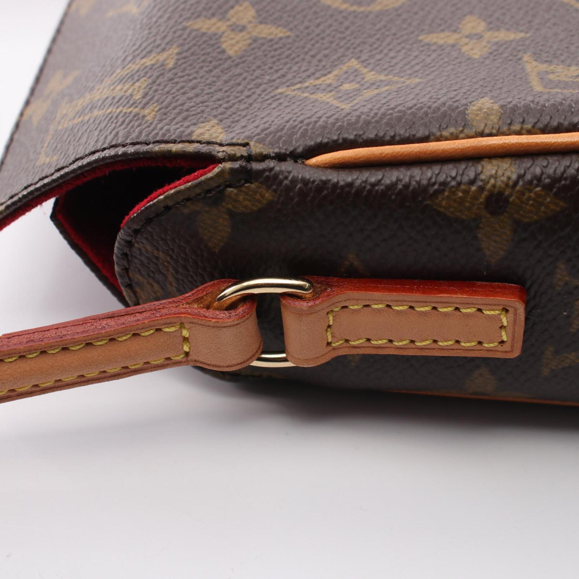Louis Vuitton Brown Monogram Monogram Leather Handbag (Pre-Owned)
