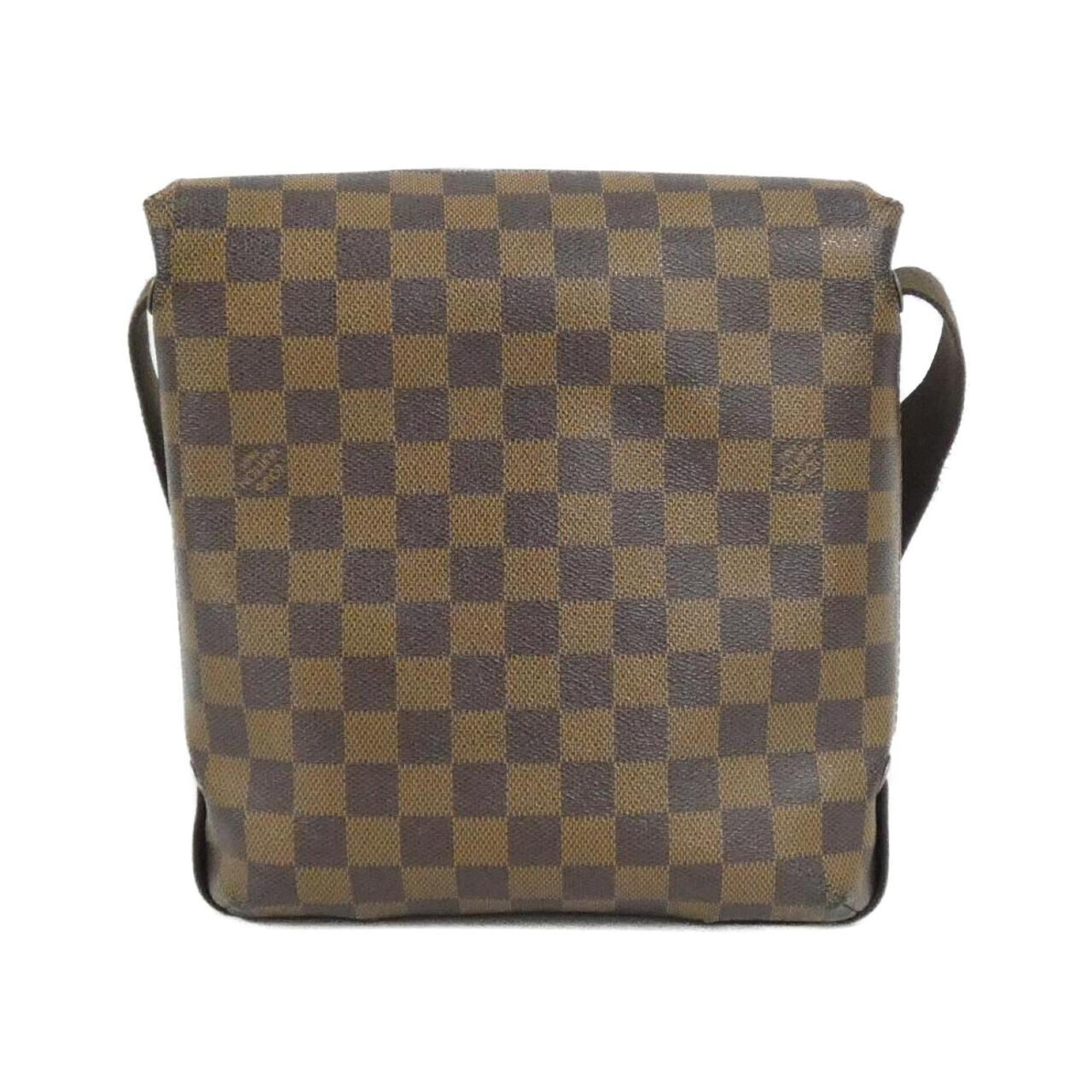 Louis Vuitton Brown Ebene Coated Canvas Shoulder Bag (Pre-Owned)
